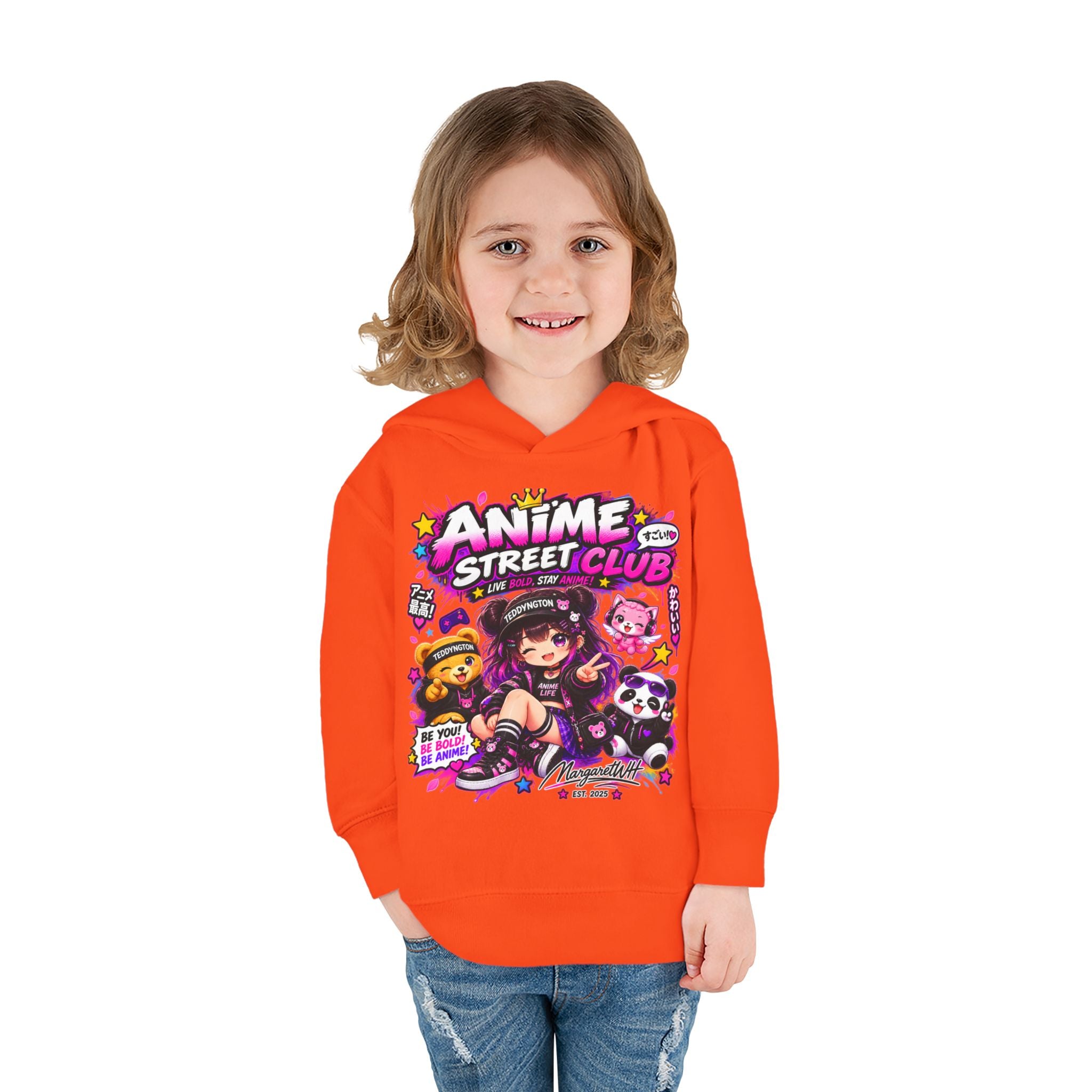 Teddyngton Anime Street Club Kids Hoodie