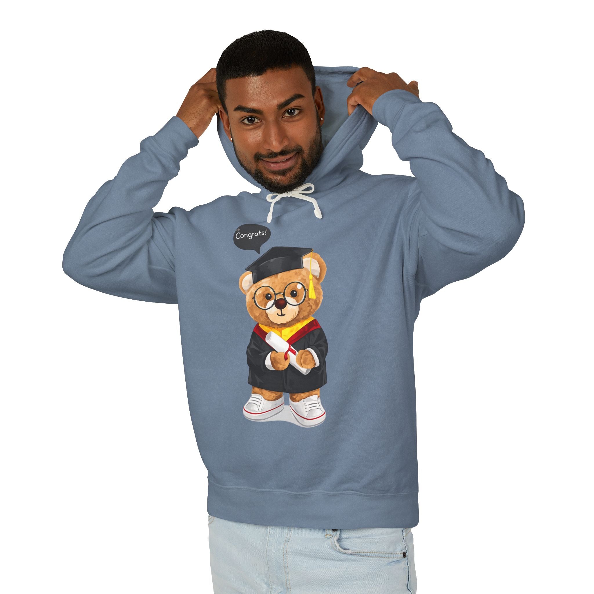 Graduation Teddy Bear Hoodie