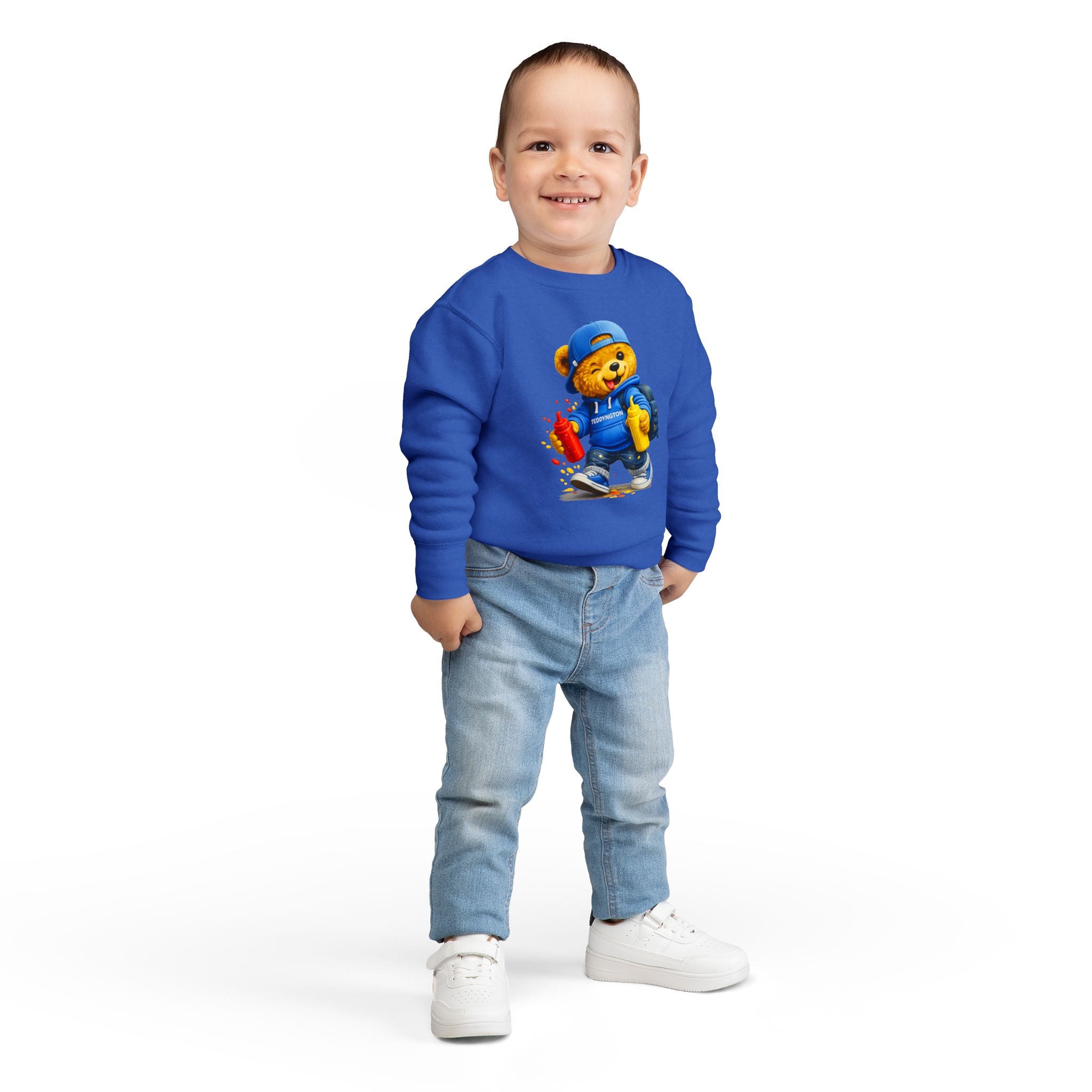 Cute Teddy Bear Toddler Sweatshirt
