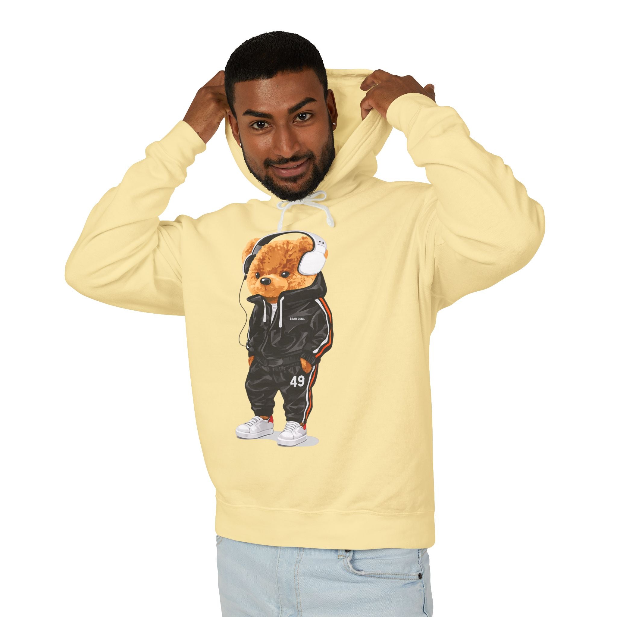 Unisex Lightweight Hooded Sweatshirt