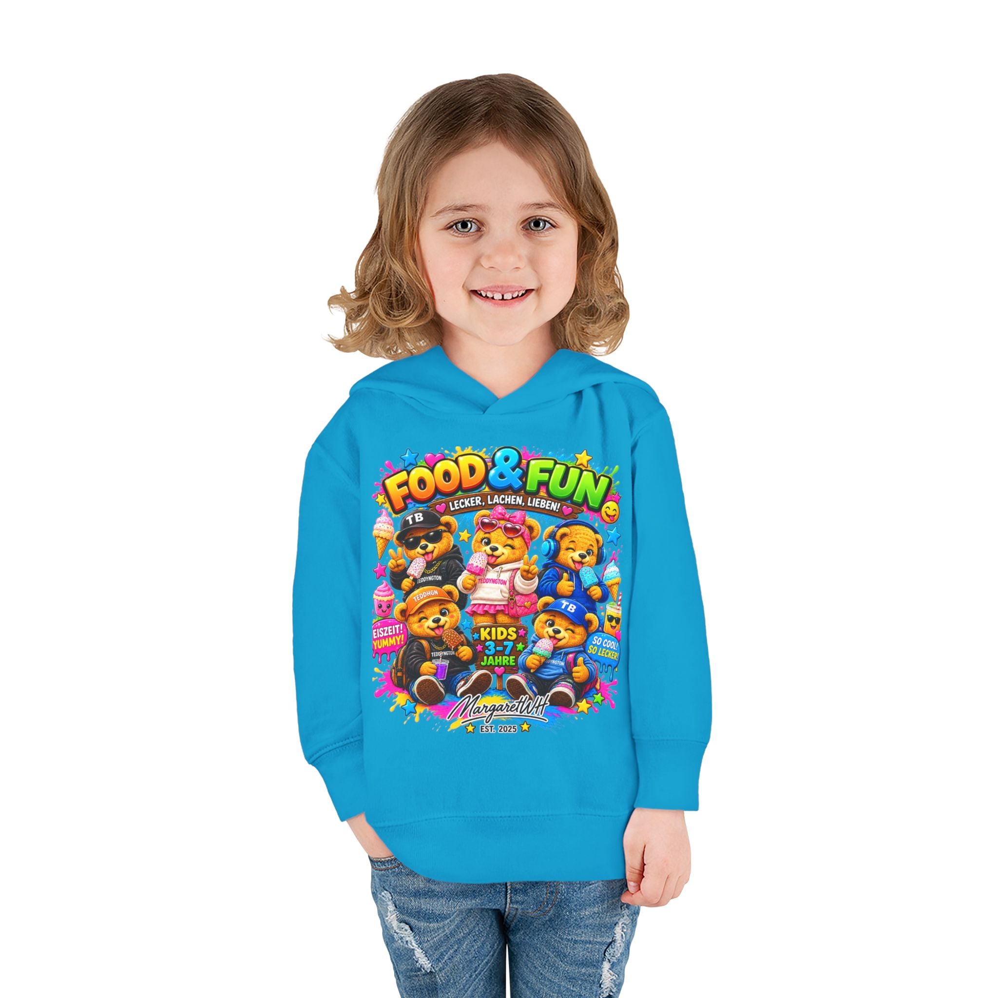 Teddyngton Food & Fun Kids Hoodie
