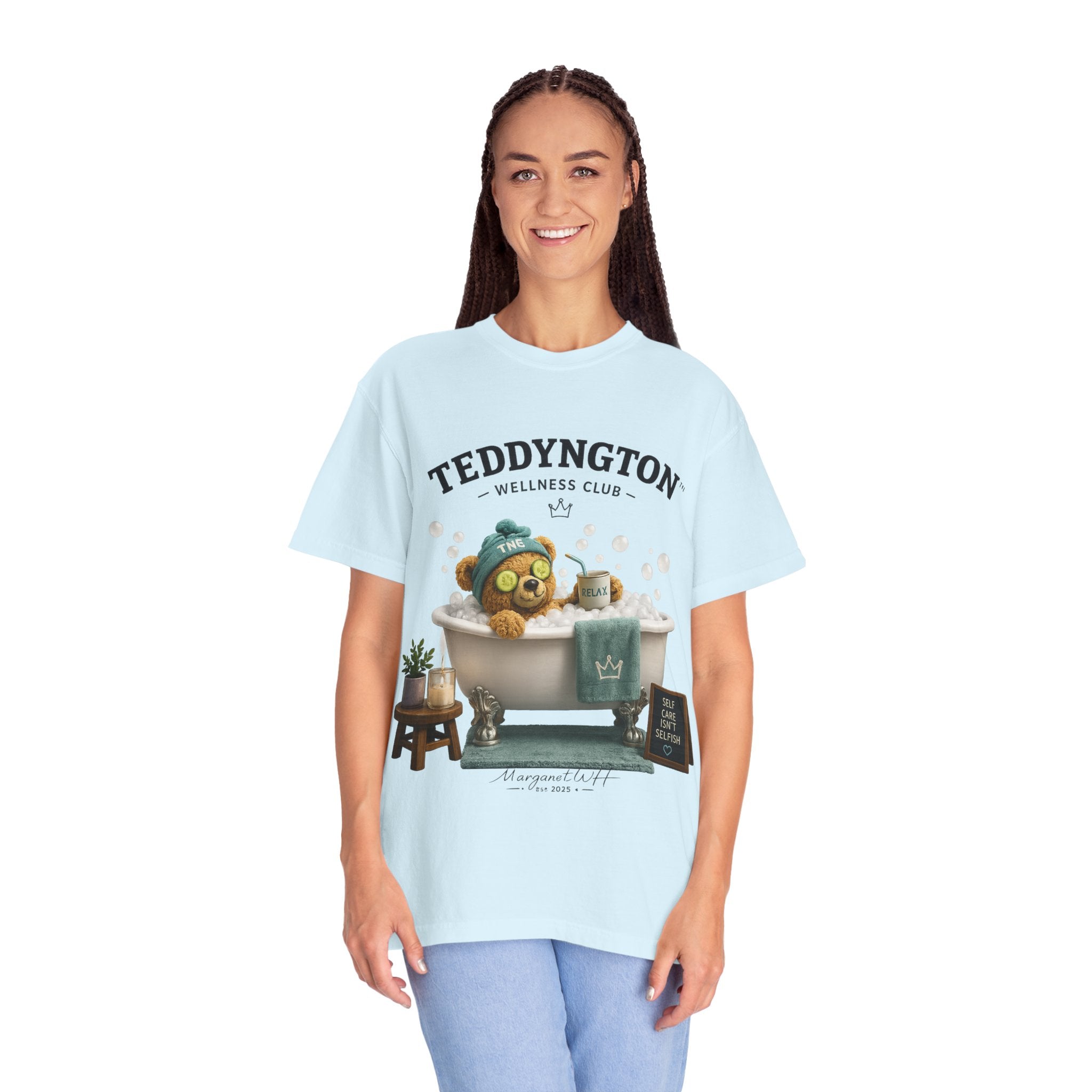 Teddyngton Wellness Club Self-Care T-Shirt