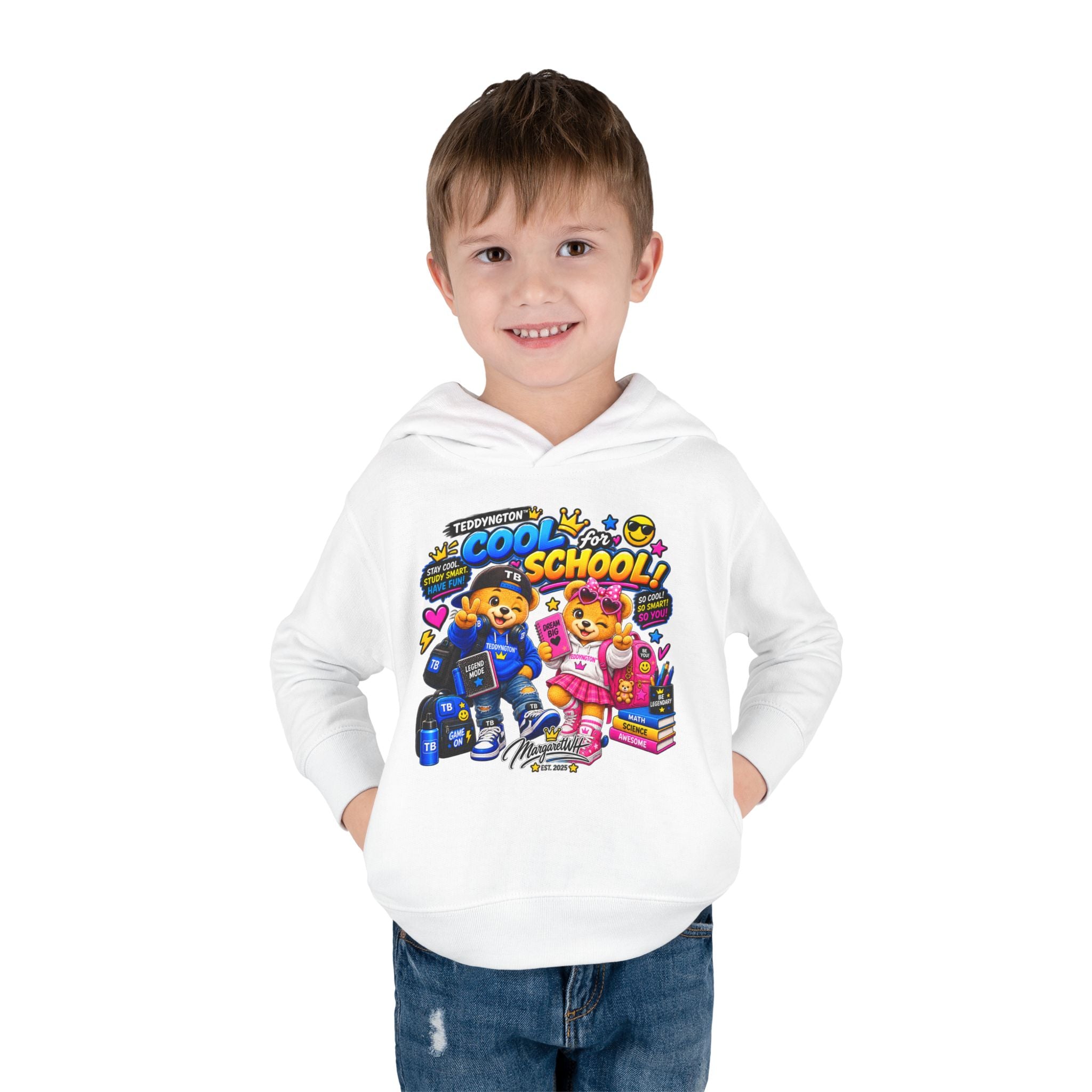 Teddyngton Cool for School Kids Hoodie