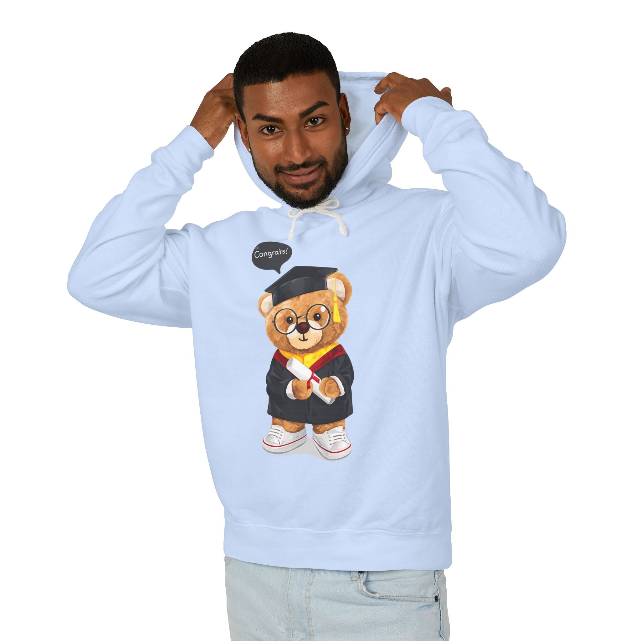 Graduation Teddy Bear Hoodie