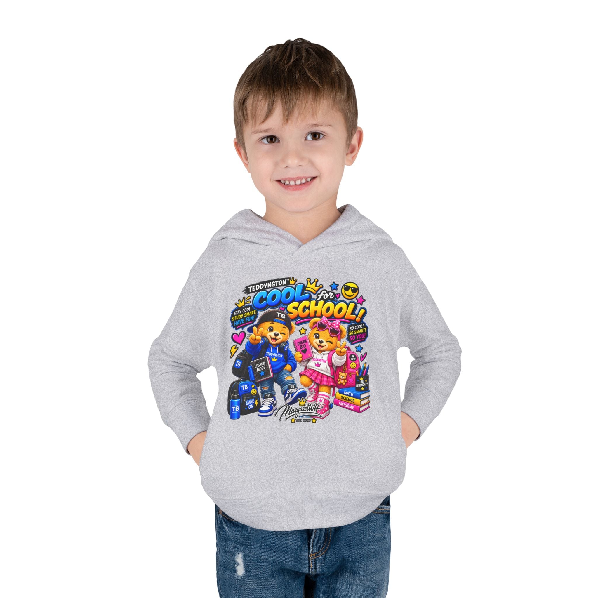 Teddyngton Cool for School Kids Hoodie