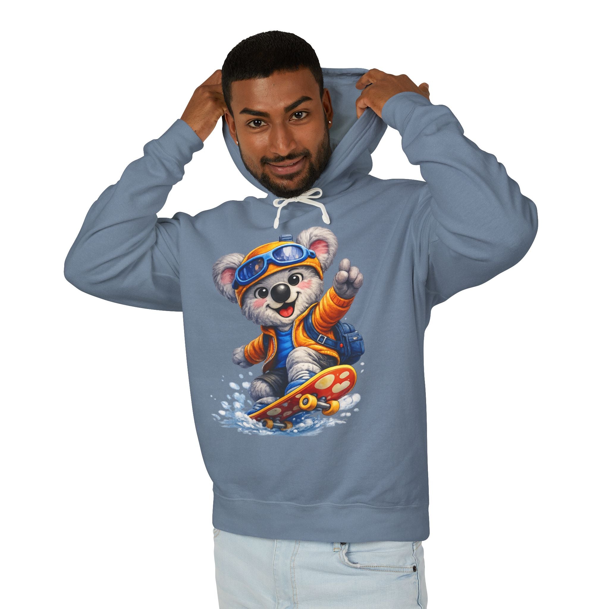 Cute Koala Skateboard Hoodie