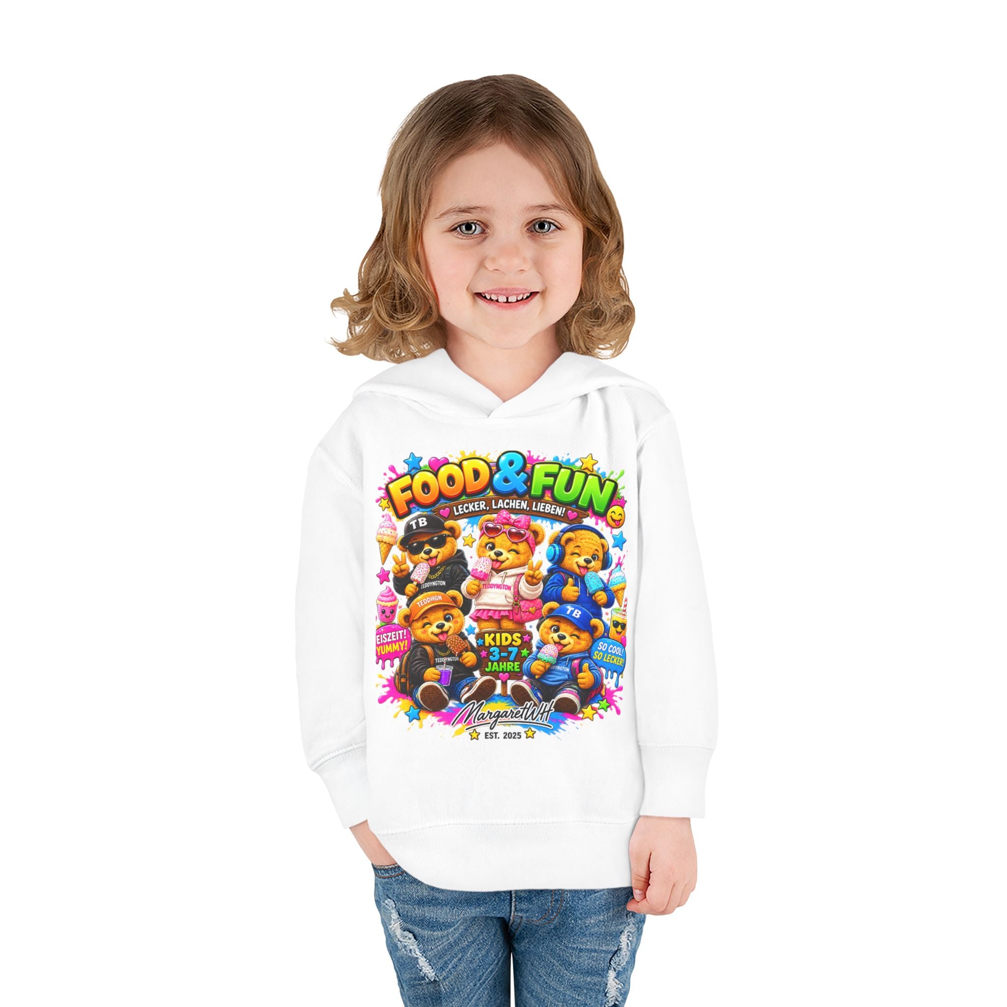 Teddyngton Food & Fun Kids Hoodie