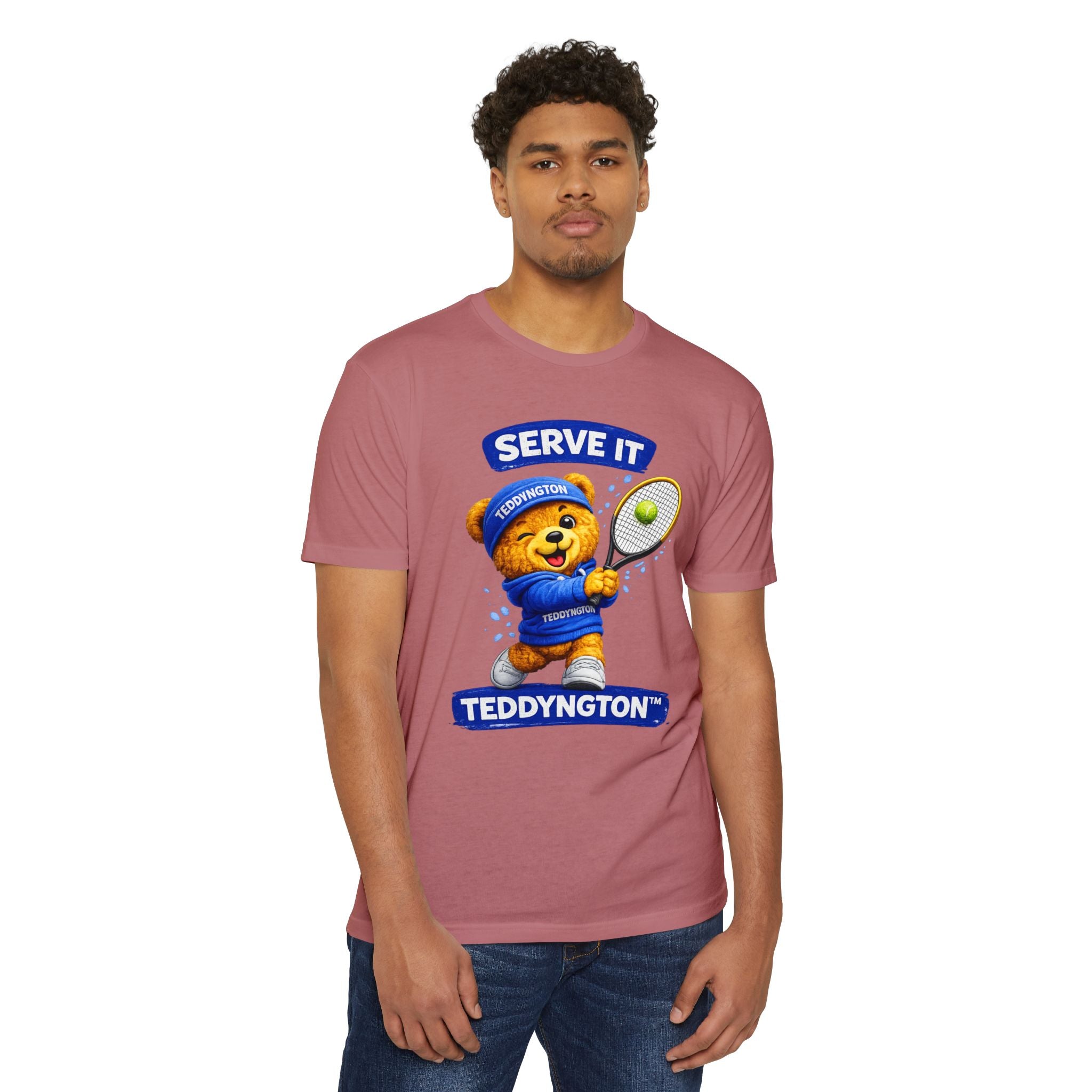 Serve It Teddington Tennis Bear T-Shirt