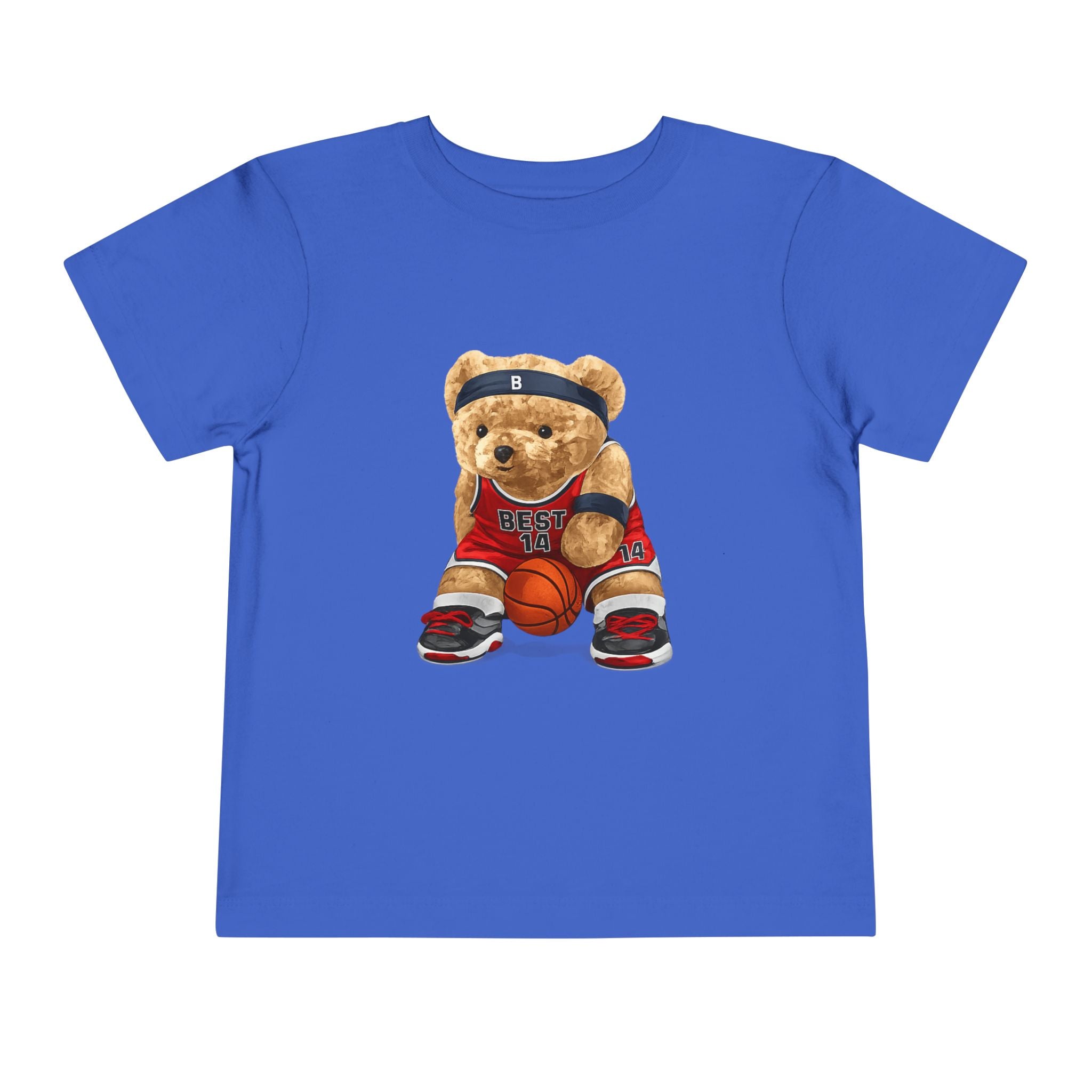 Toddler Basketball Teddy Bear T-Shirt