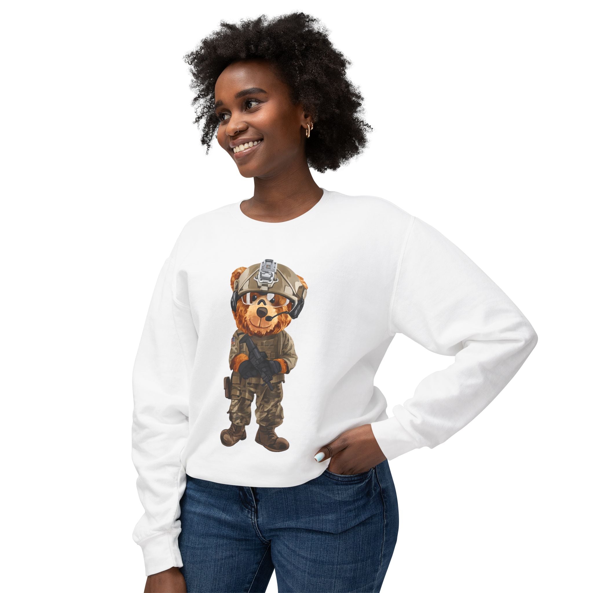Unisex Lightweight Crewneck Sweatshirt