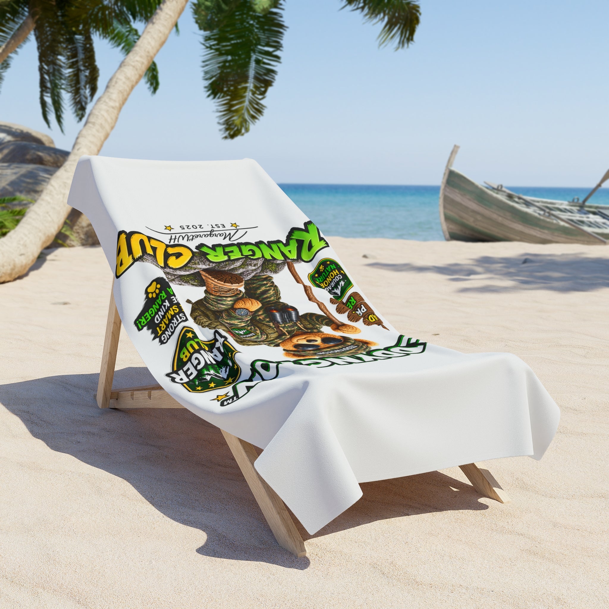 Teddyngton Ranger Club Beach Towel