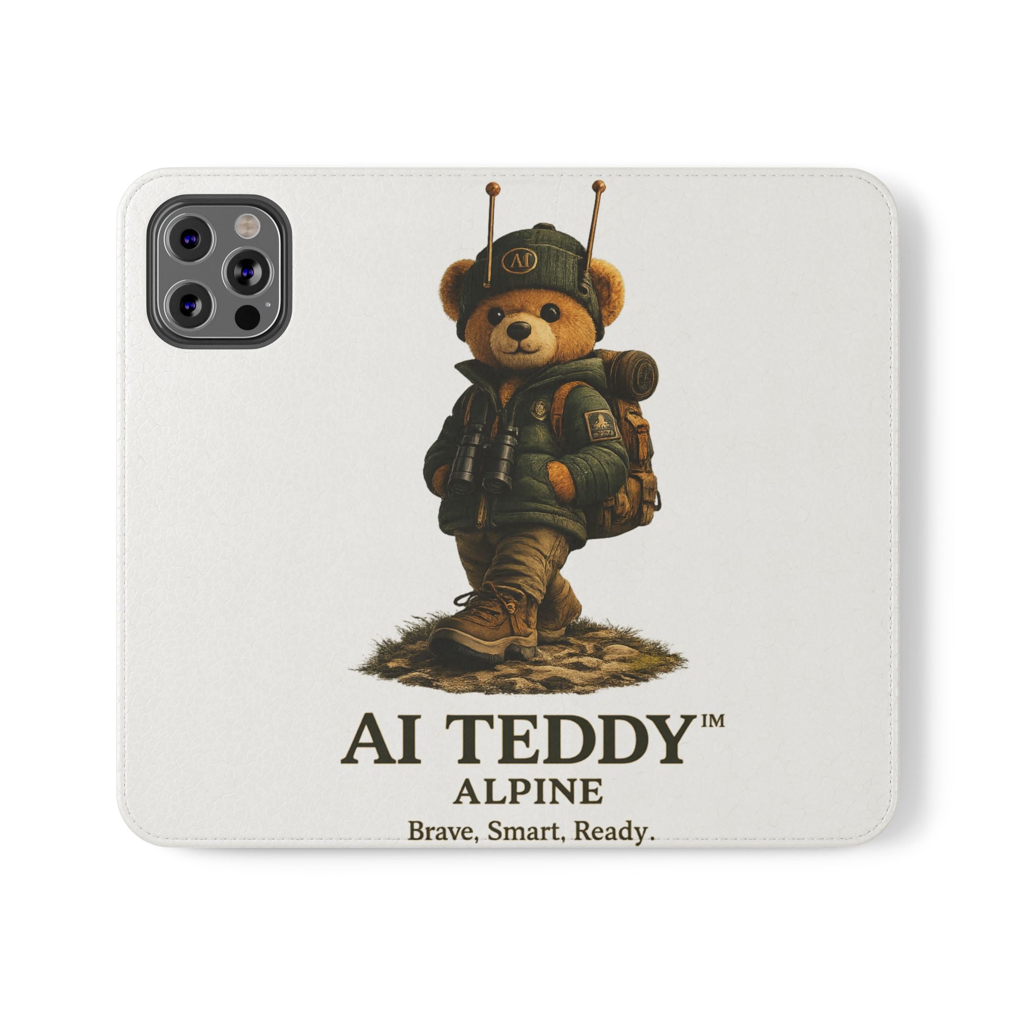 AI Teddy Alpine Wallet Phone Case