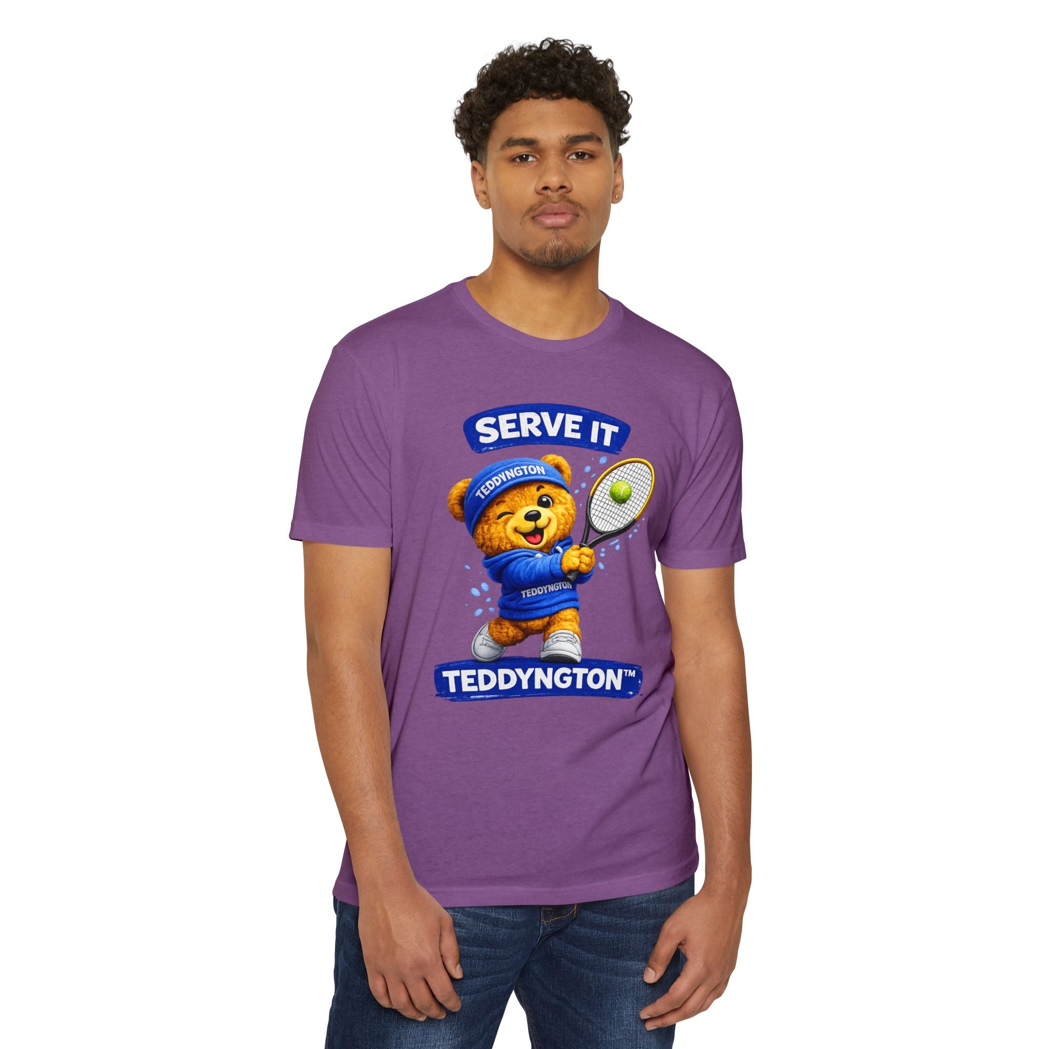 Serve It Teddington Tennis Bear T-Shirt