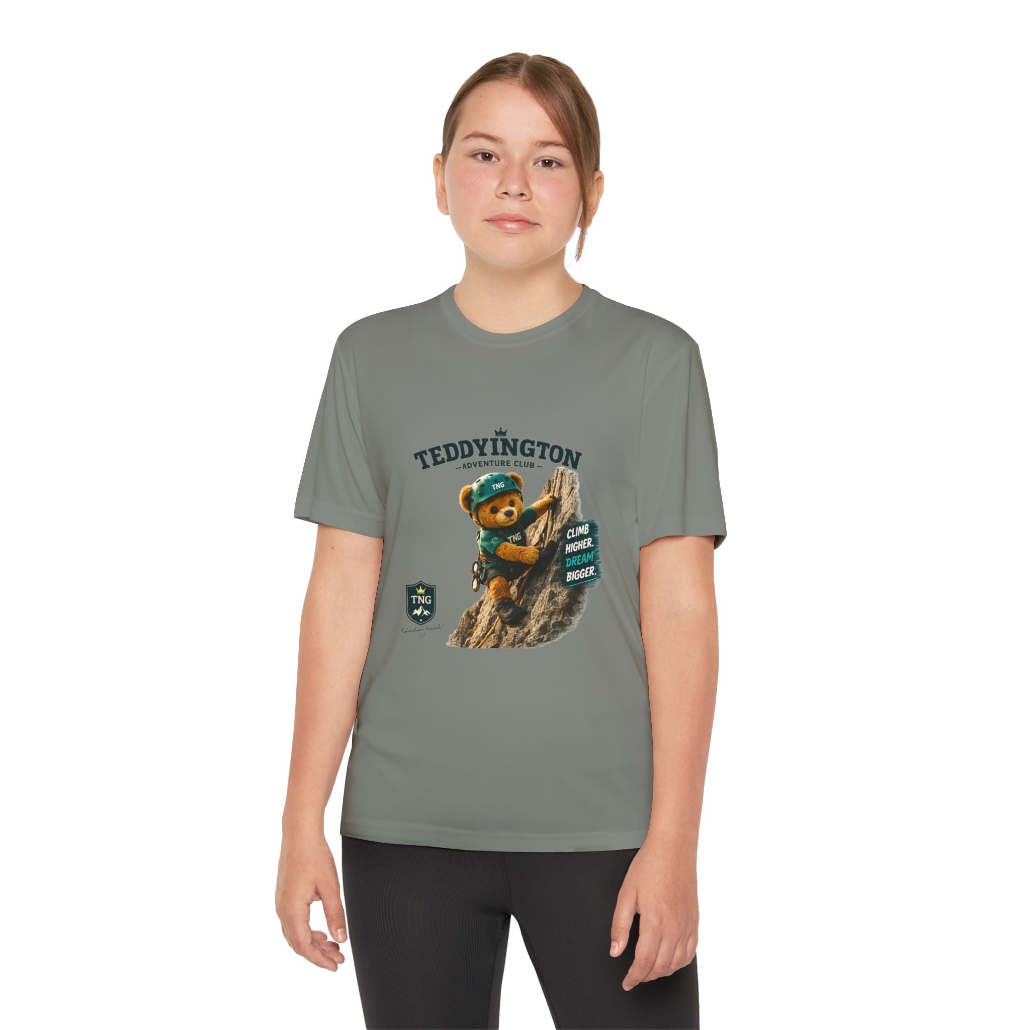 Teddy Bear Mountain Climbing T-Shirt