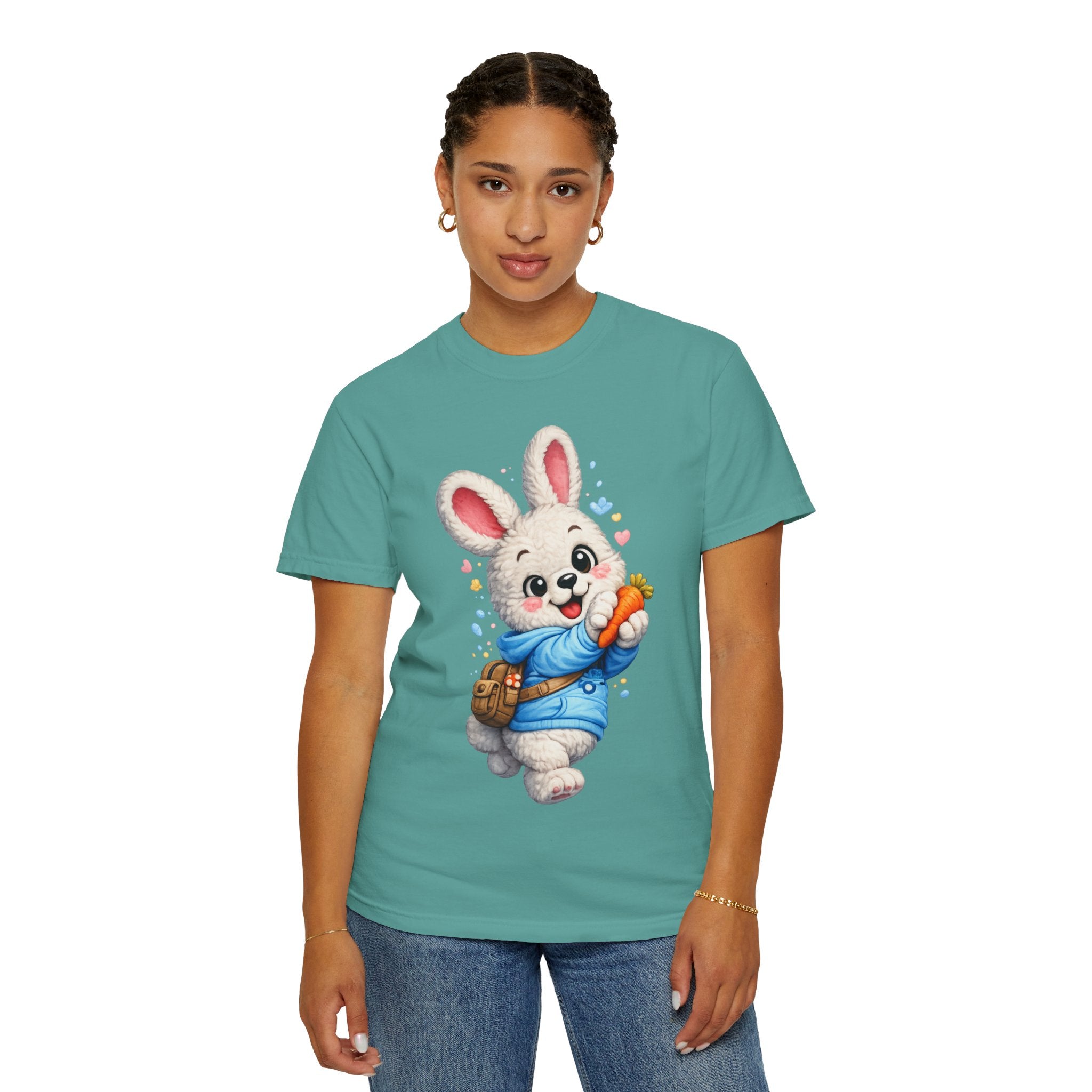 Cute Bunny with Carrot T-Shirt