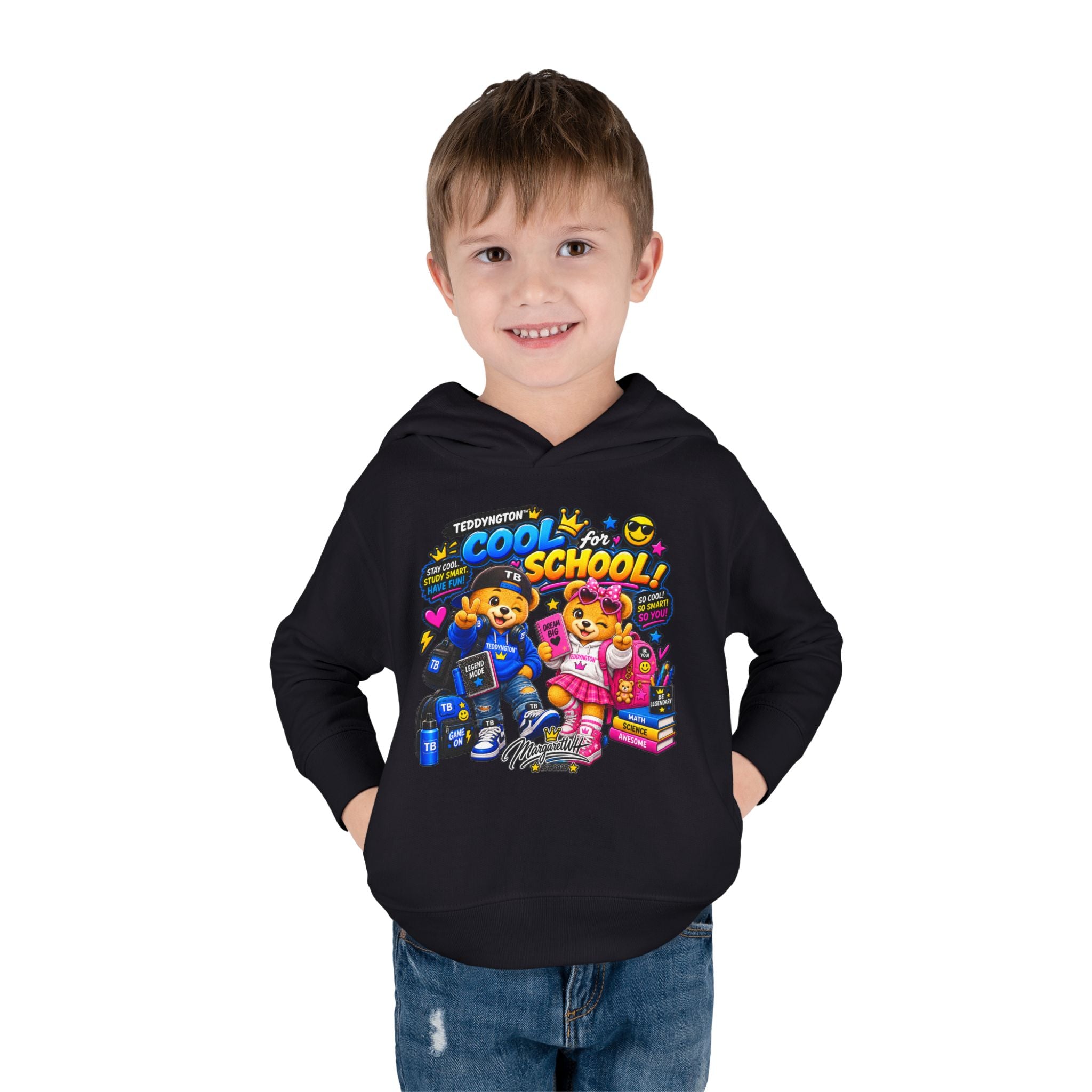Teddyngton Cool for School Kids Hoodie