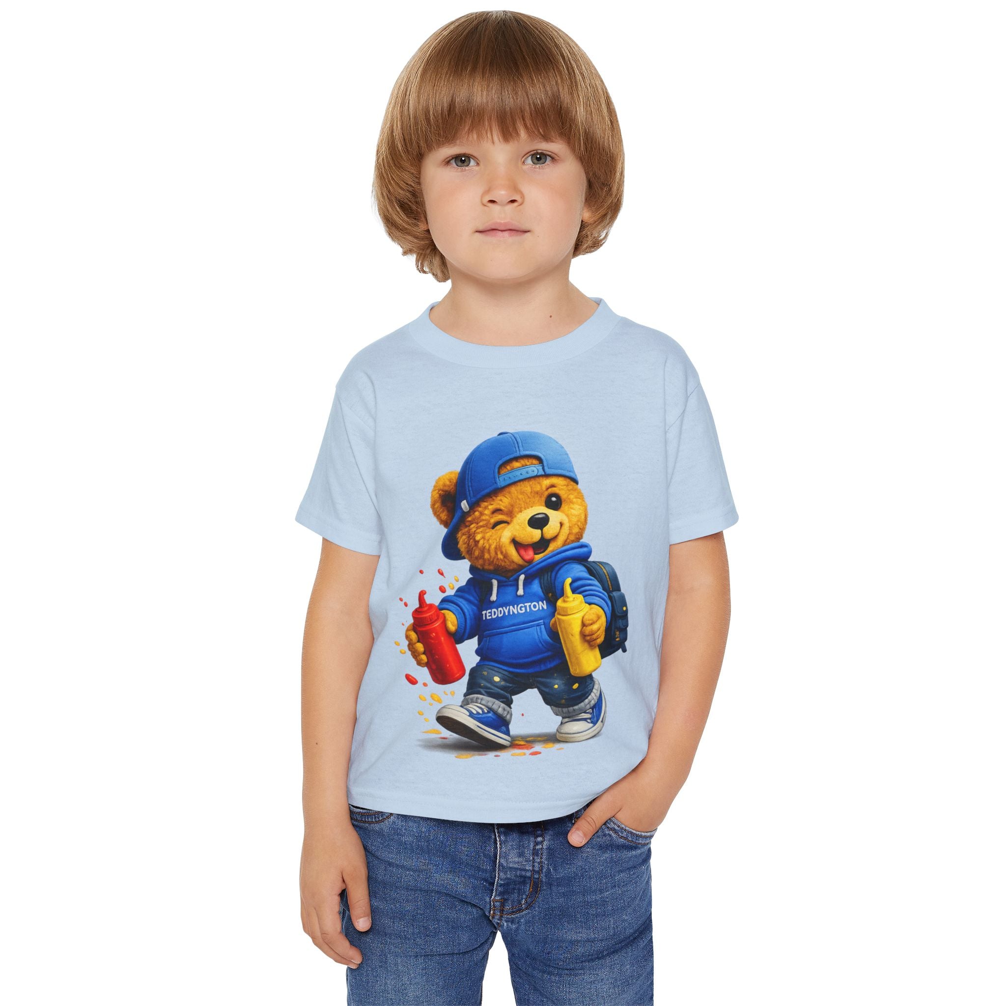 Toddler Graffiti Teddy Bear T-Shirt