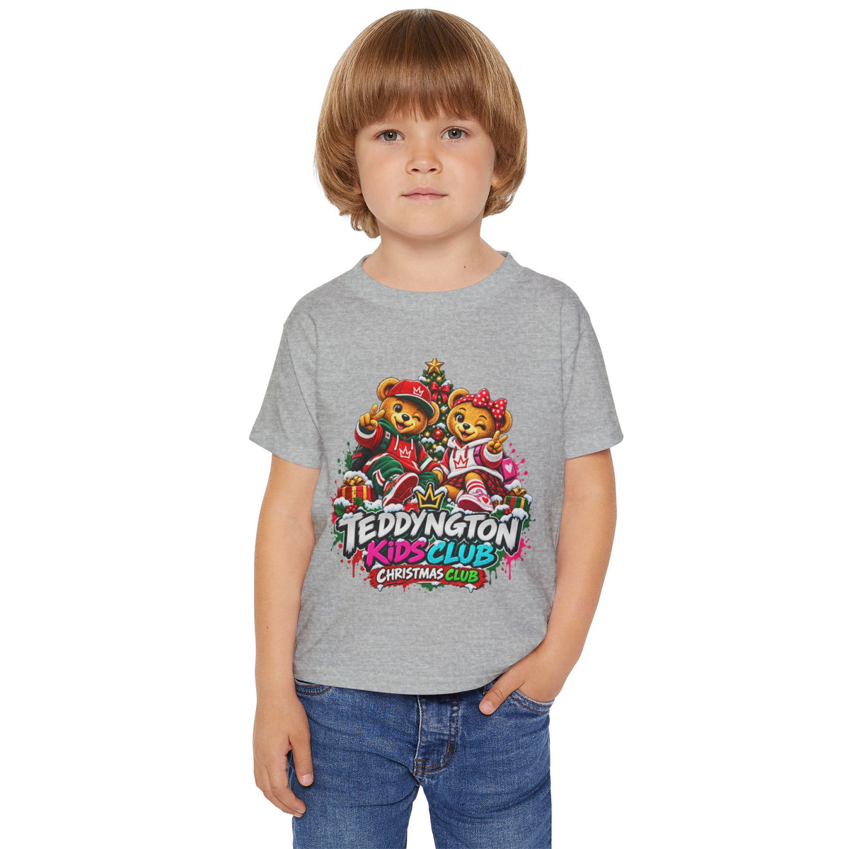 Teddyngton Kids Club Christmas T-Shirt