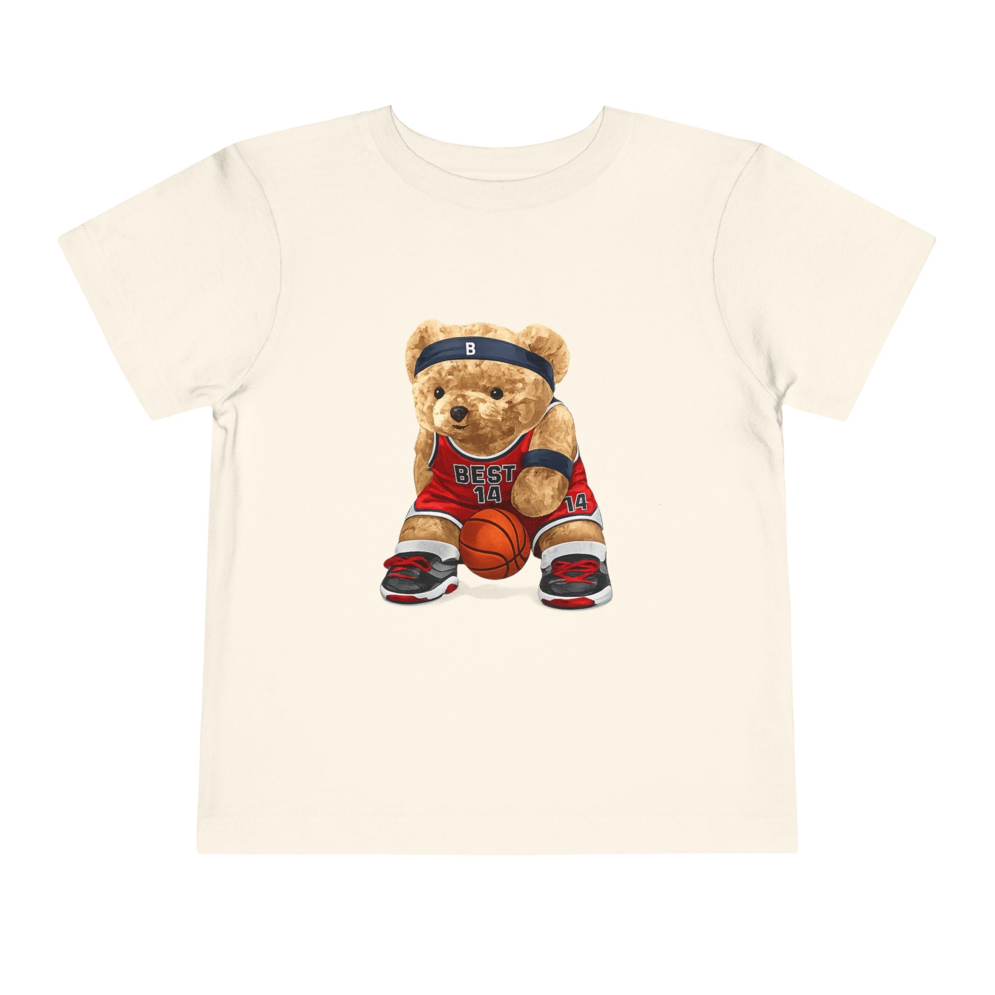 Toddler Basketball Teddy Bear T-Shirt