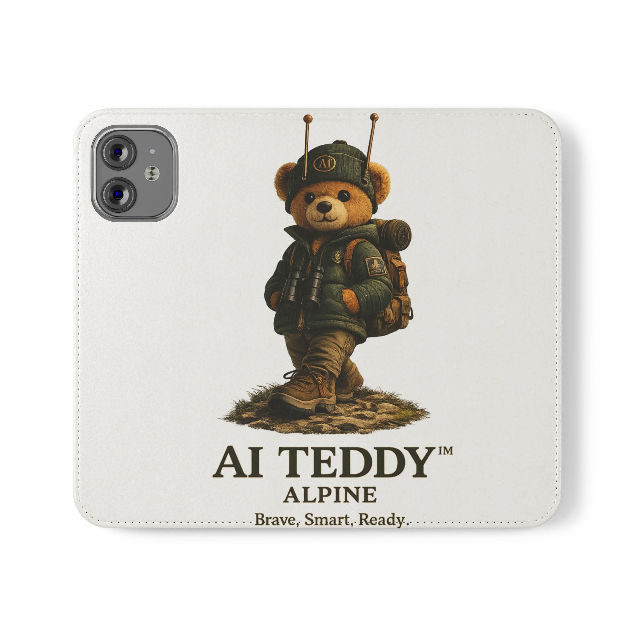 AI Teddy Alpine Wallet Phone Case