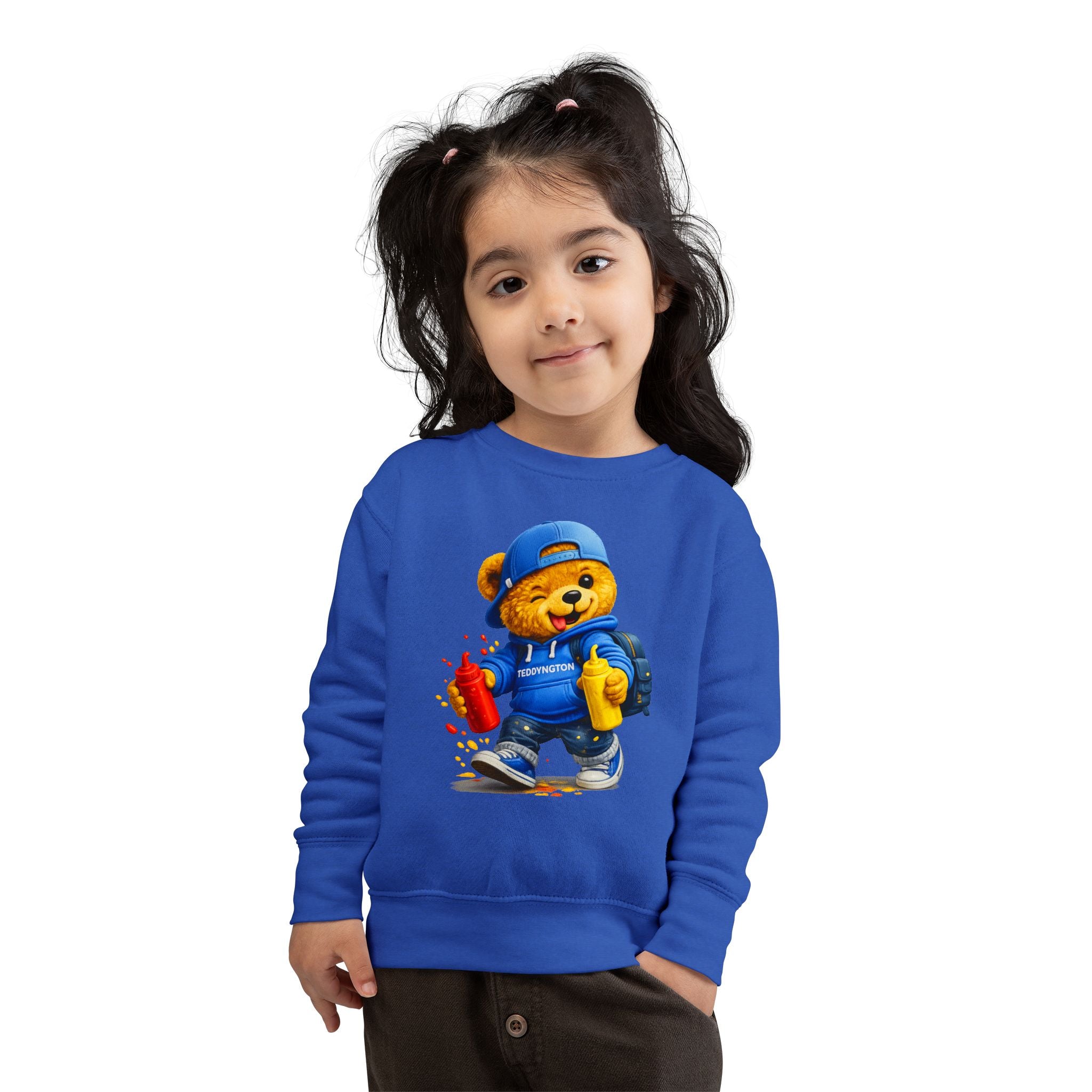 Cute Teddy Bear Toddler Sweatshirt