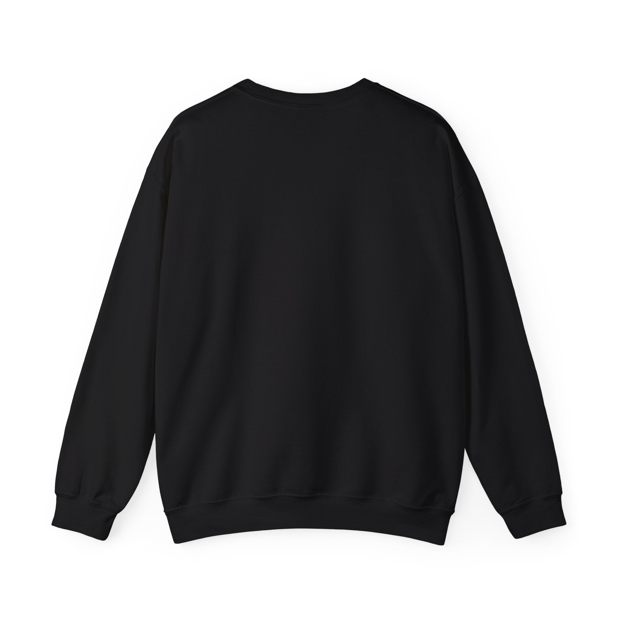 Crewneck Sweatshirt — Teddy Bear with Beanie & Phone Graphic