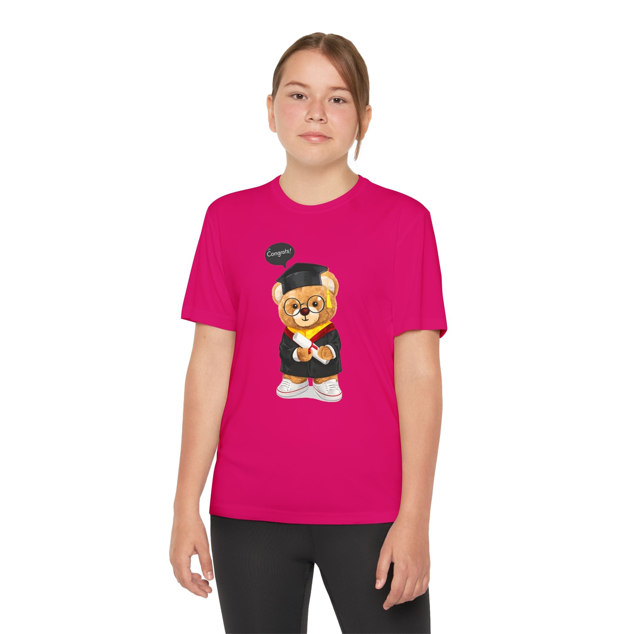 Graduation Teddy Bear Kids T-Shirt