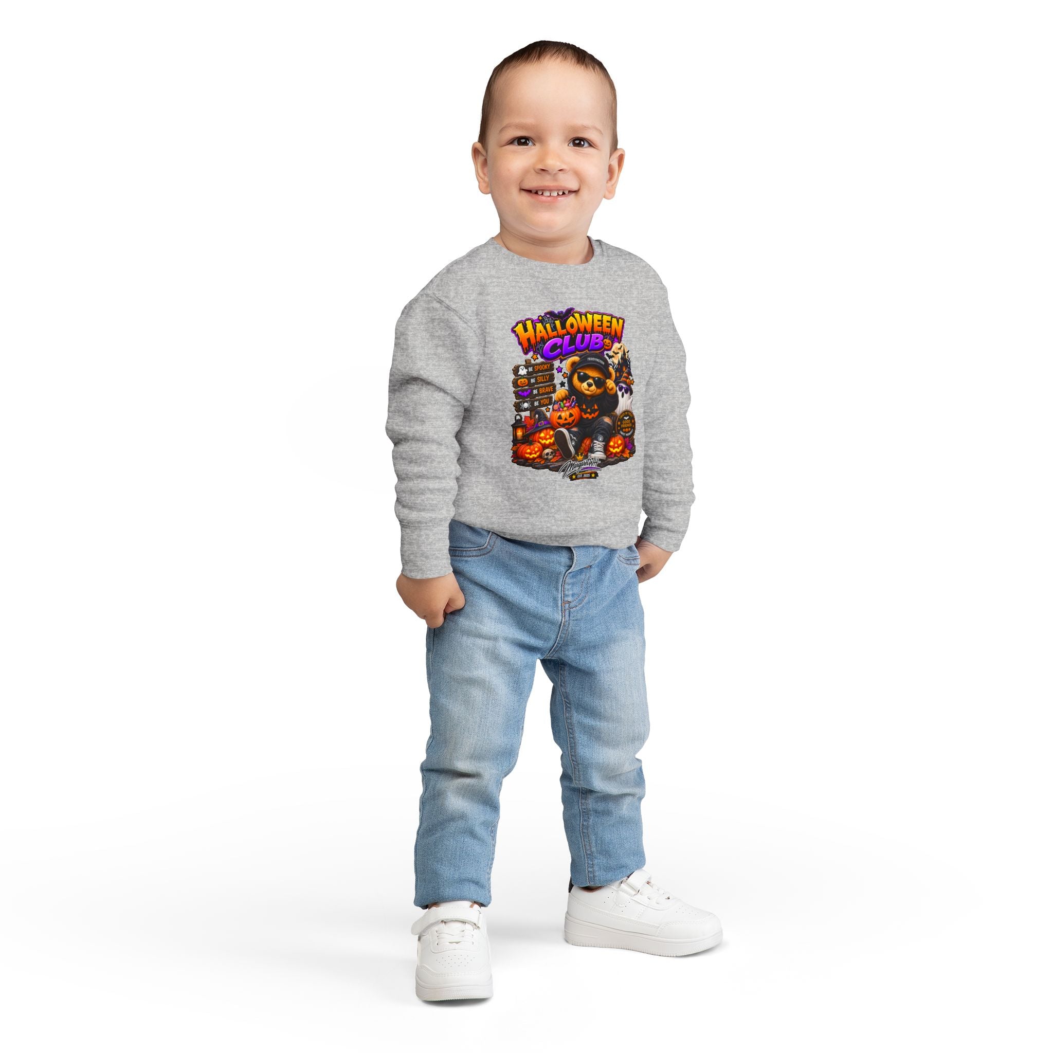 Halloween Club Kids Sweatshirt