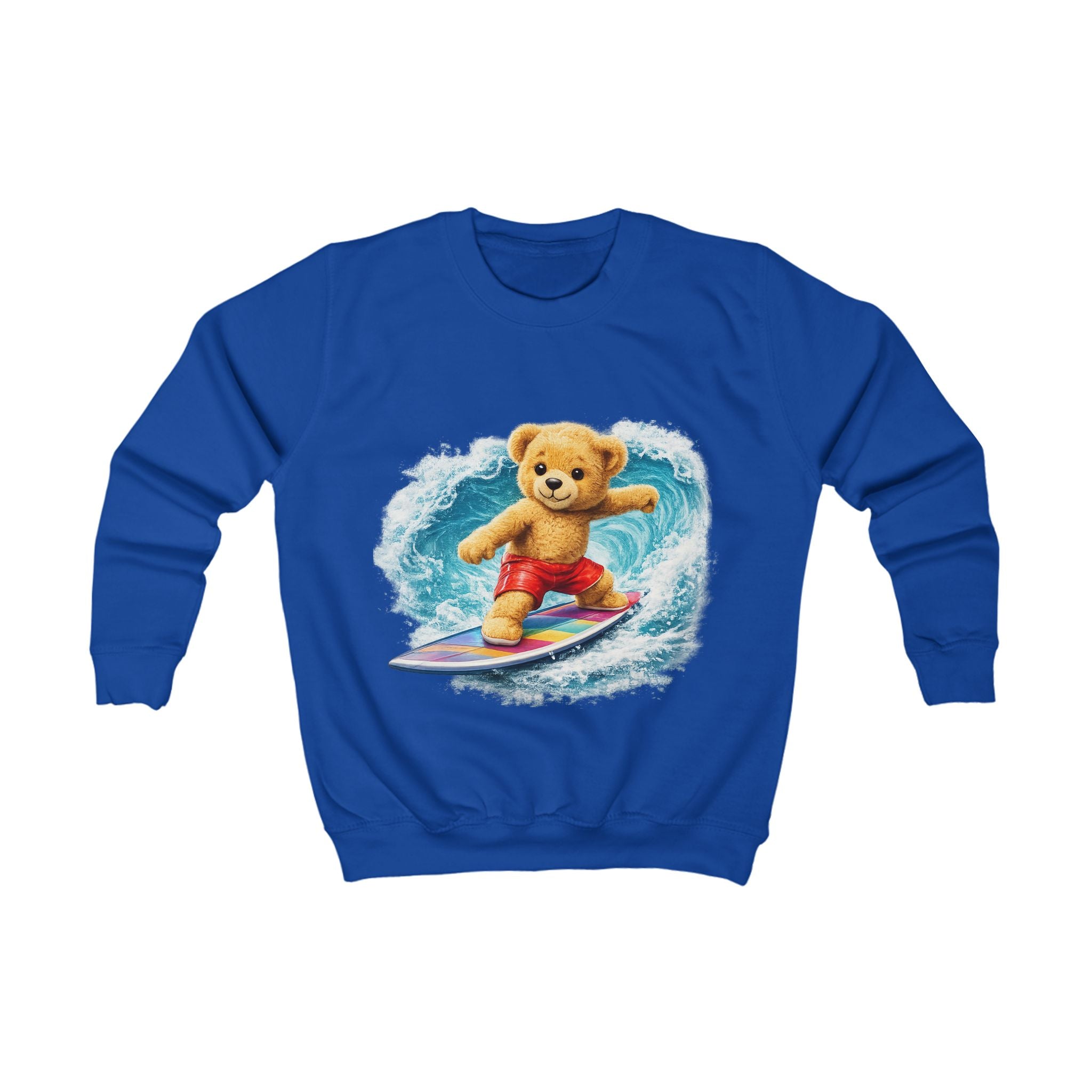 Teddyngton Surfing Bear Sweatshirt