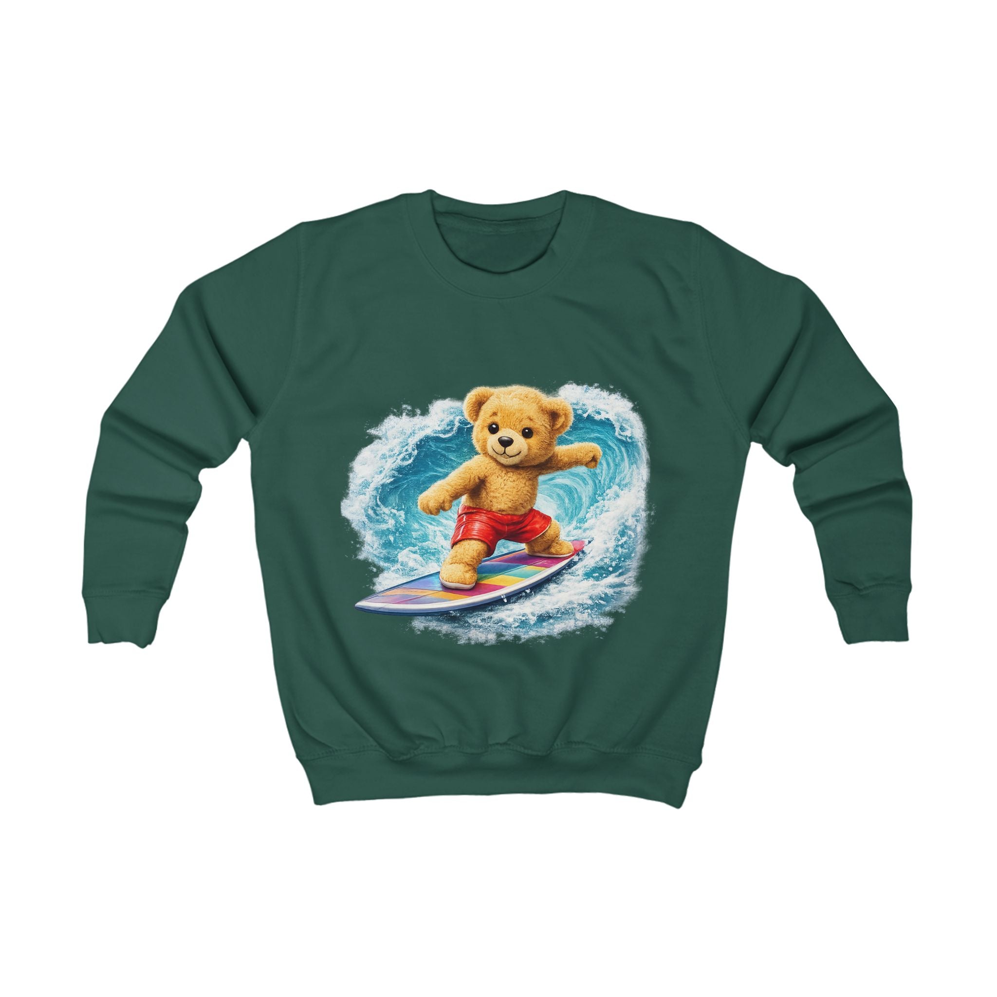 Teddyngton Surfing Bear Sweatshirt