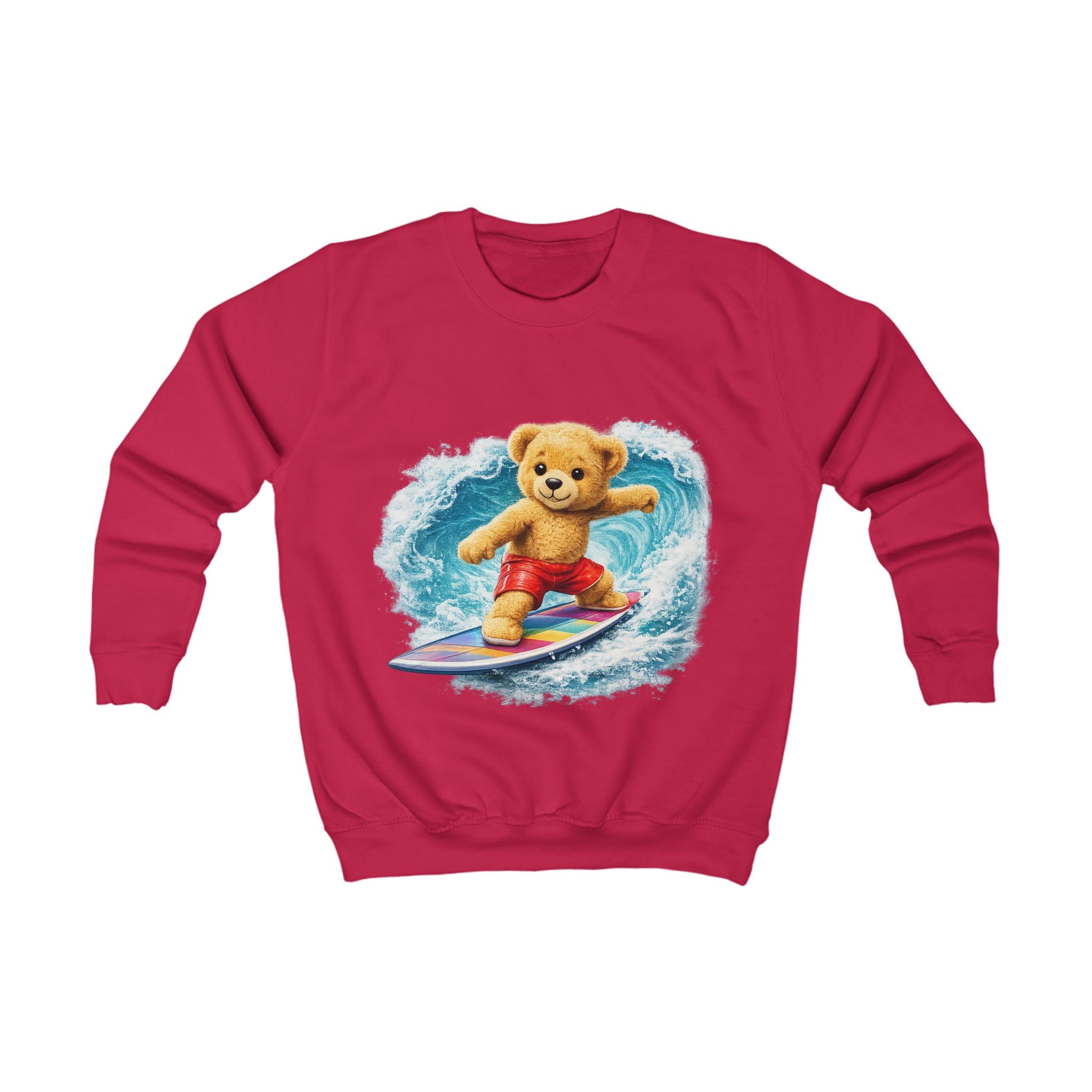 Teddyngton Surfing Bear Sweatshirt