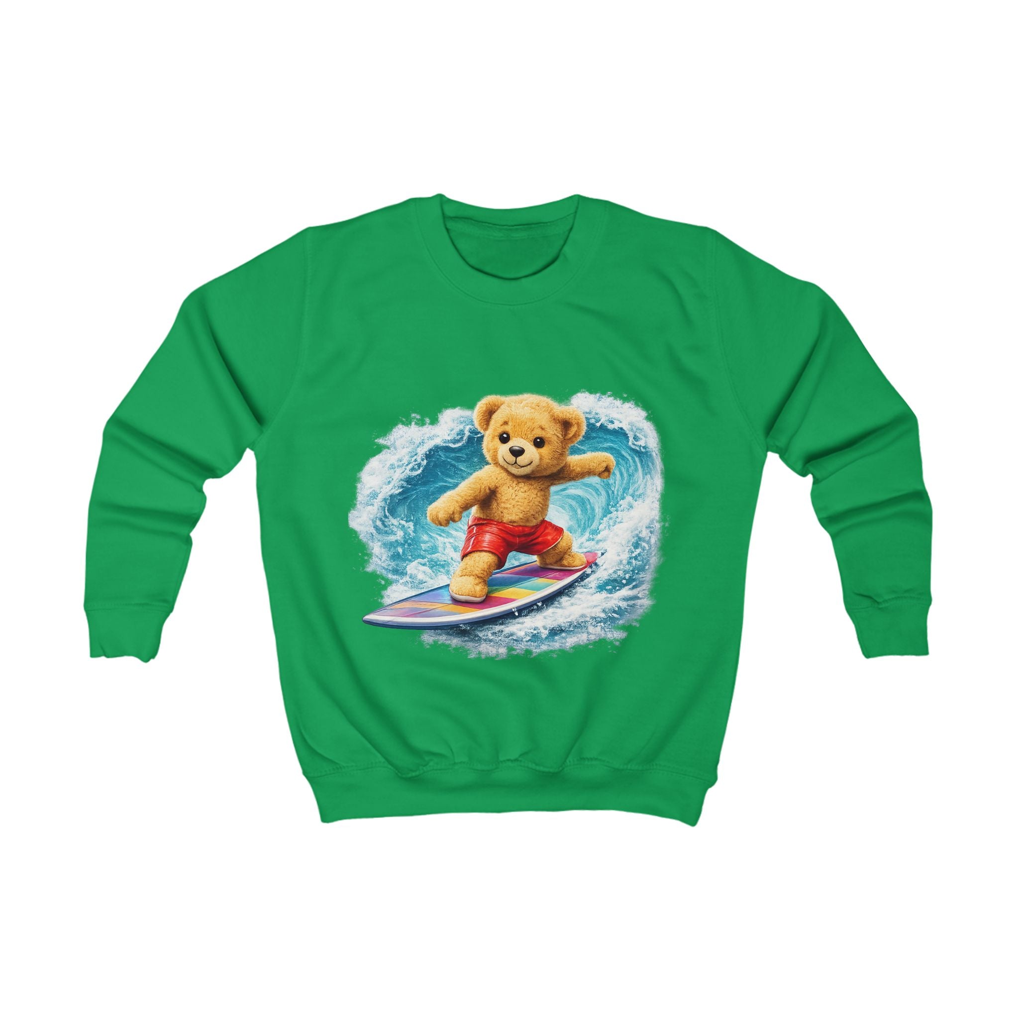 Teddyngton Surfing Bear Sweatshirt