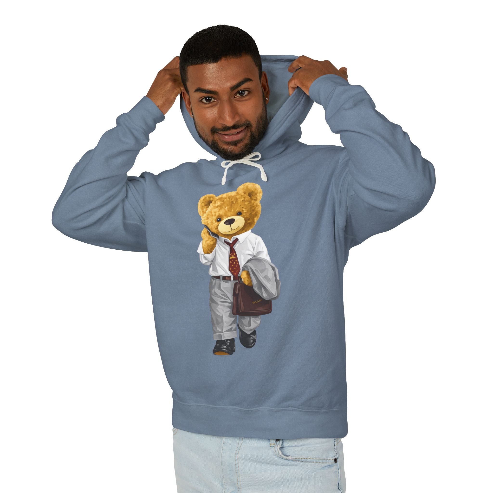 Business Teddy Bear  Hoodie