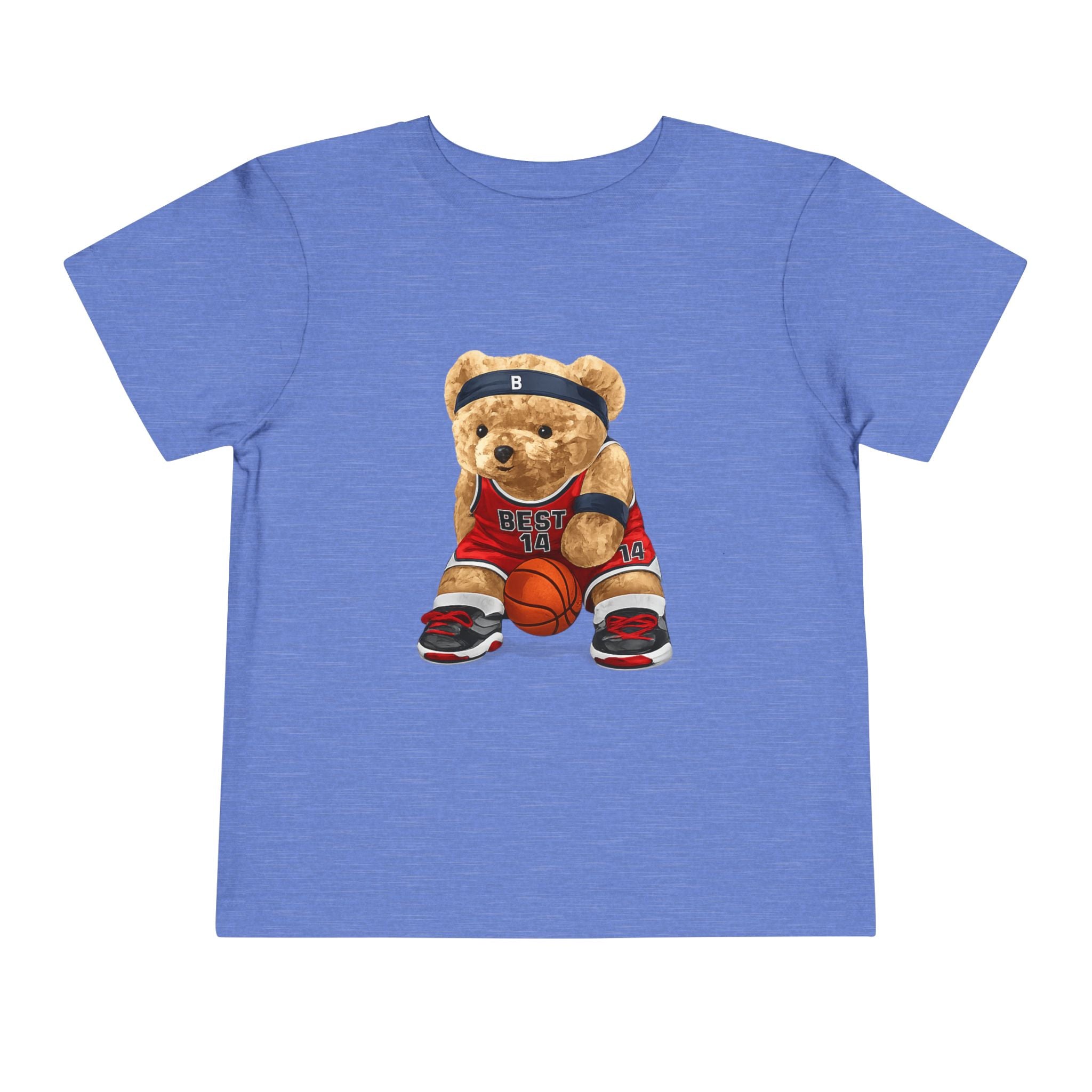 Toddler Basketball Teddy Bear T-Shirt