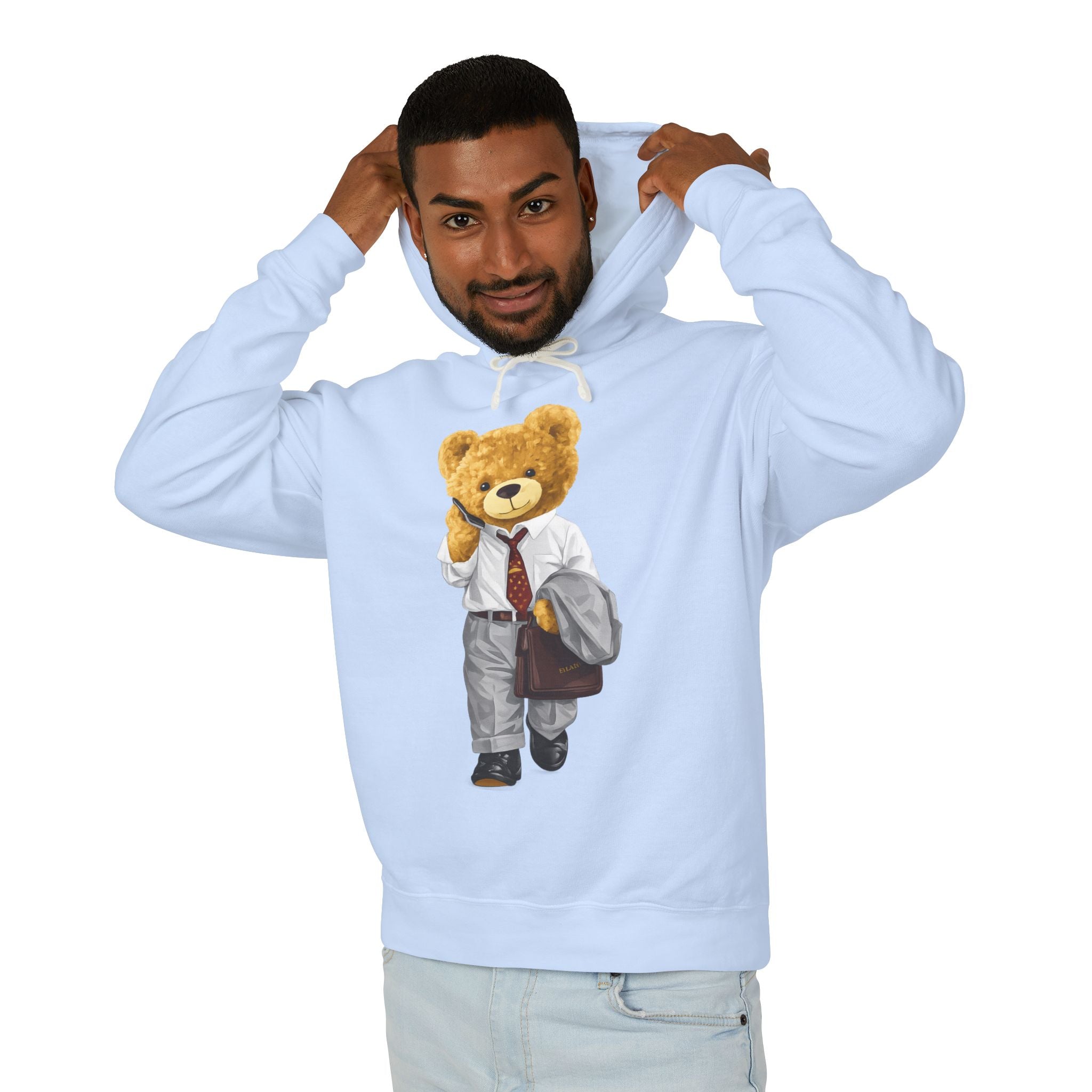 Business Teddy Bear  Hoodie
