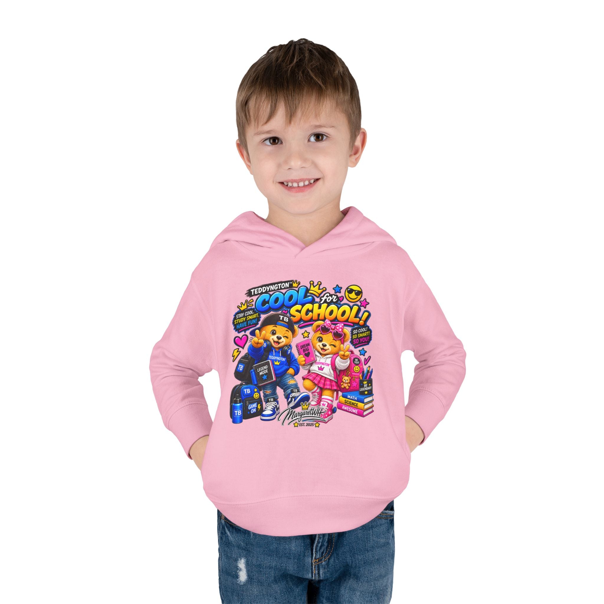 Teddyngton Cool for School Kids Hoodie