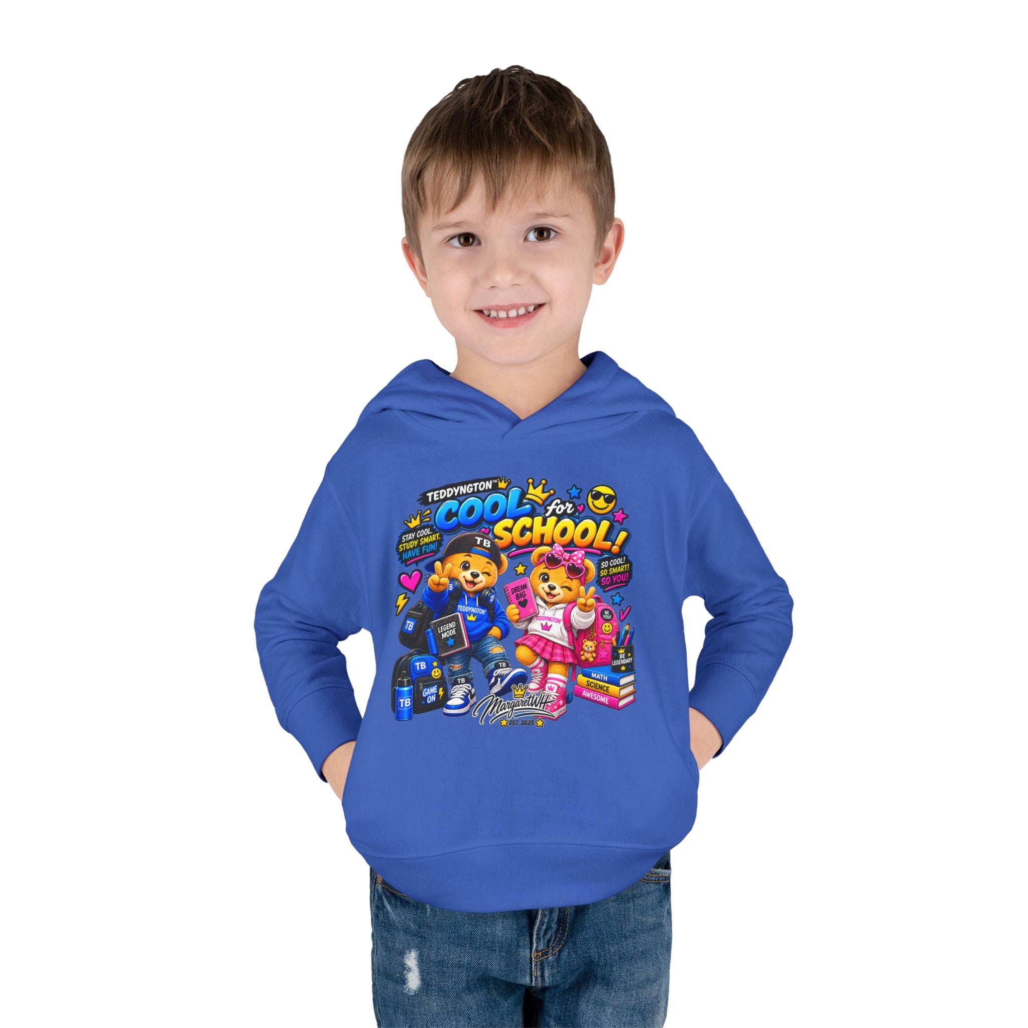 Teddyngton Cool for School Kids Hoodie