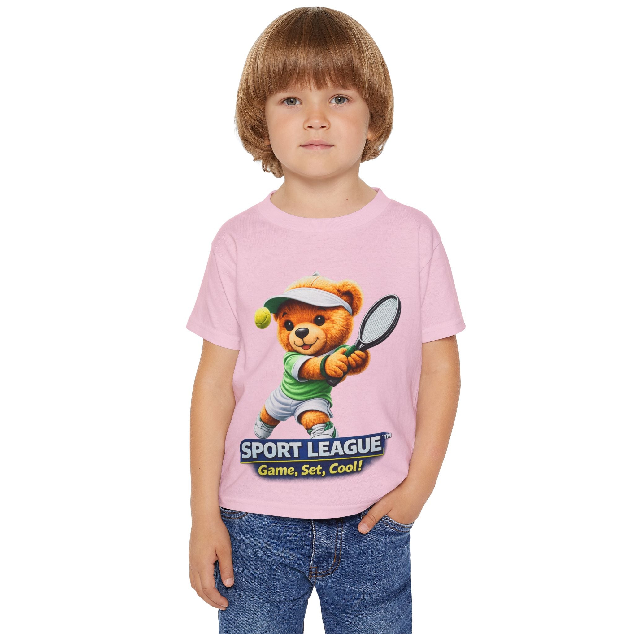 Kids Tennis Teddy Bear T-Shirt