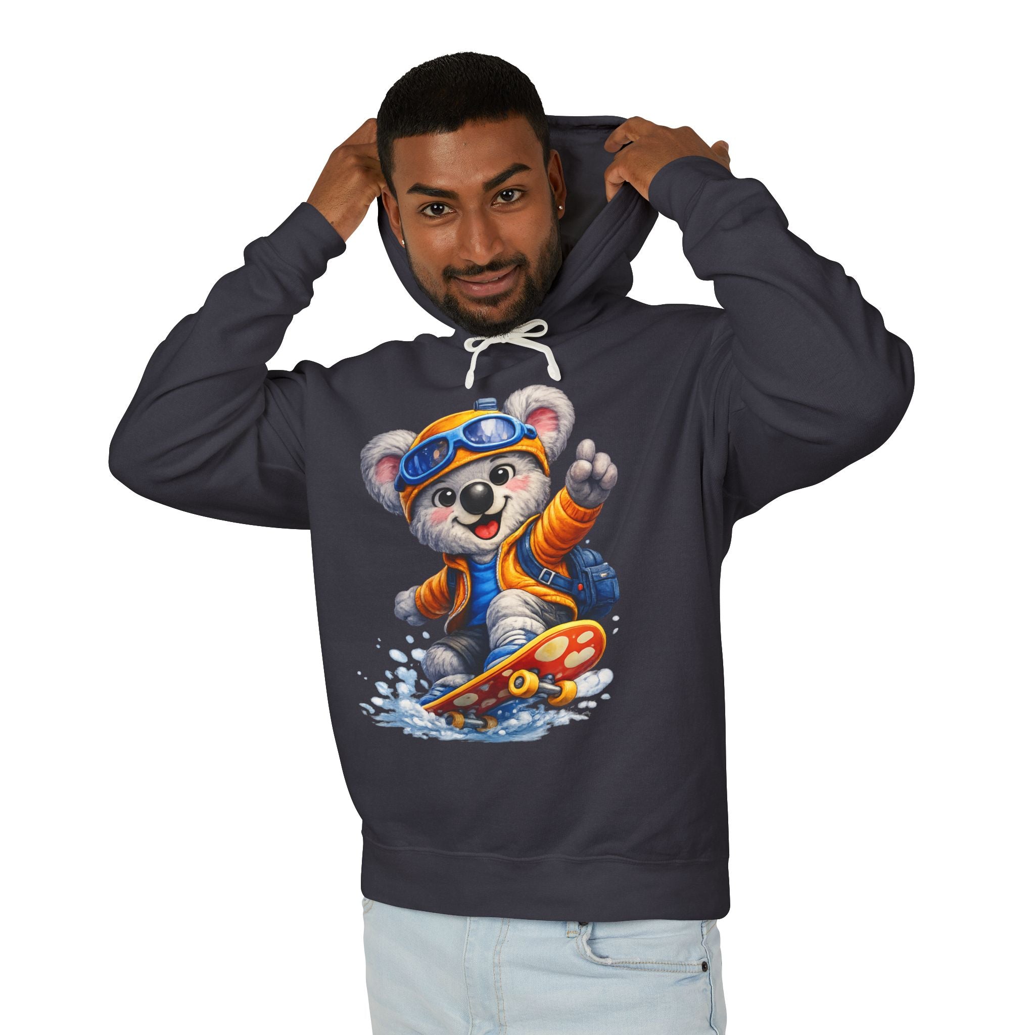 Cute Koala Skateboard Hoodie