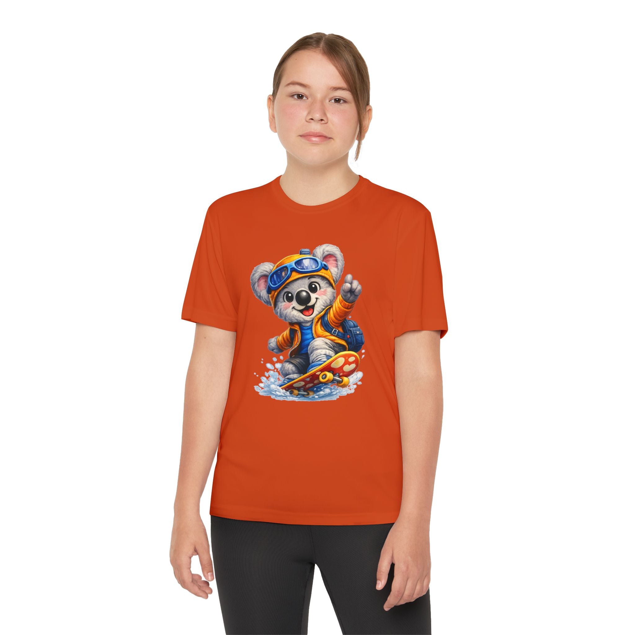 Cute Skateboarding Koala T-Shirt