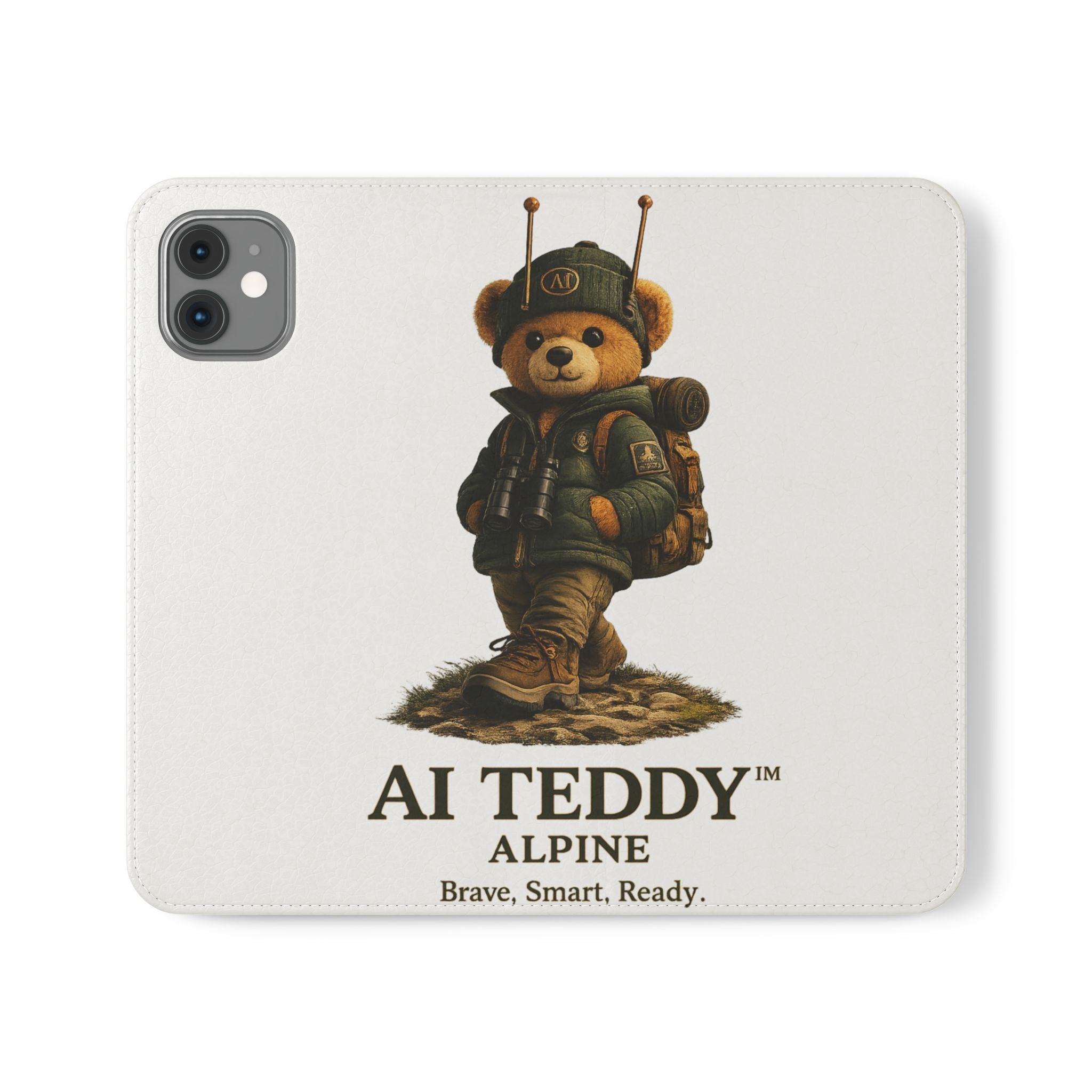 AI Teddy Alpine Wallet Phone Case