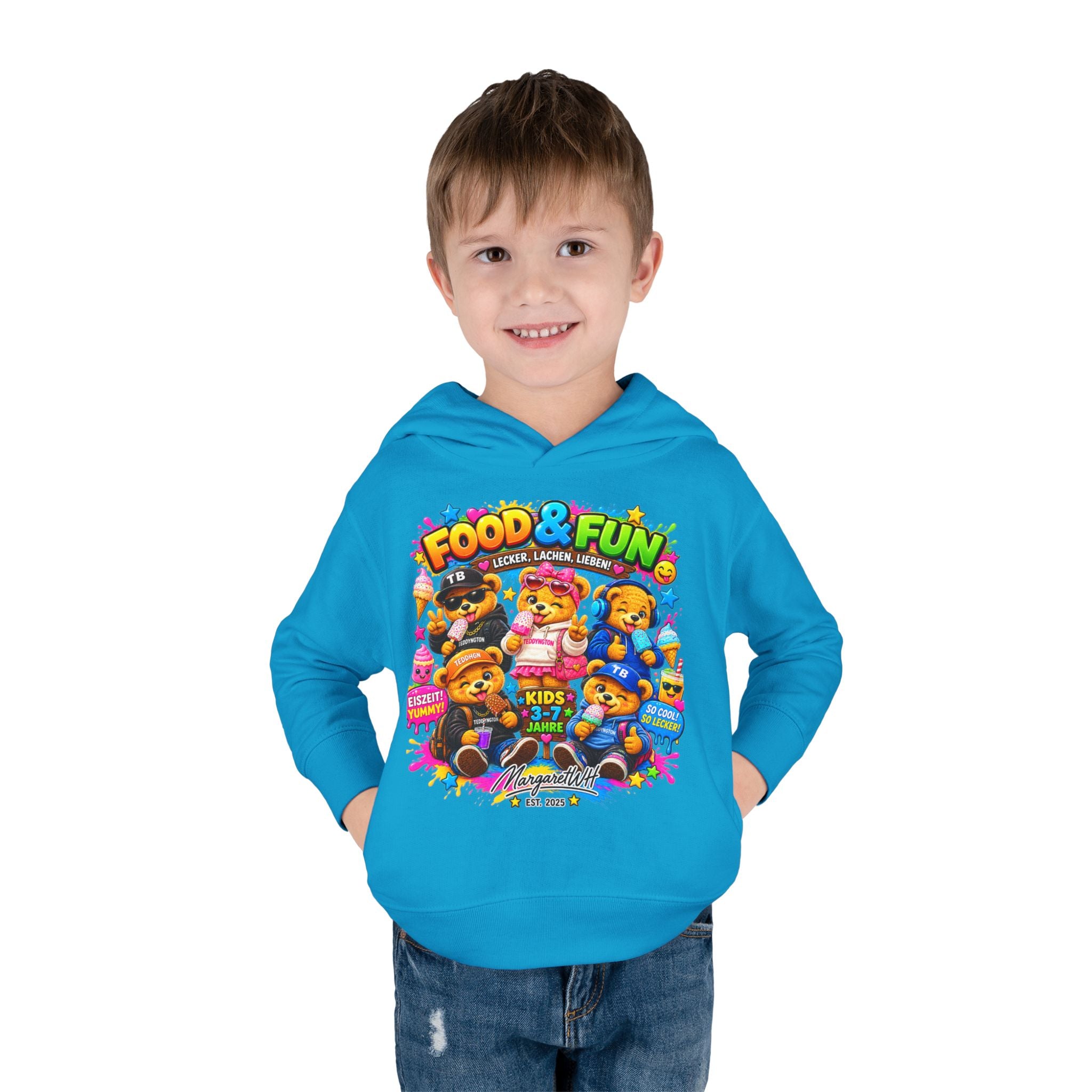 Teddyngton Food & Fun Kids Hoodie
