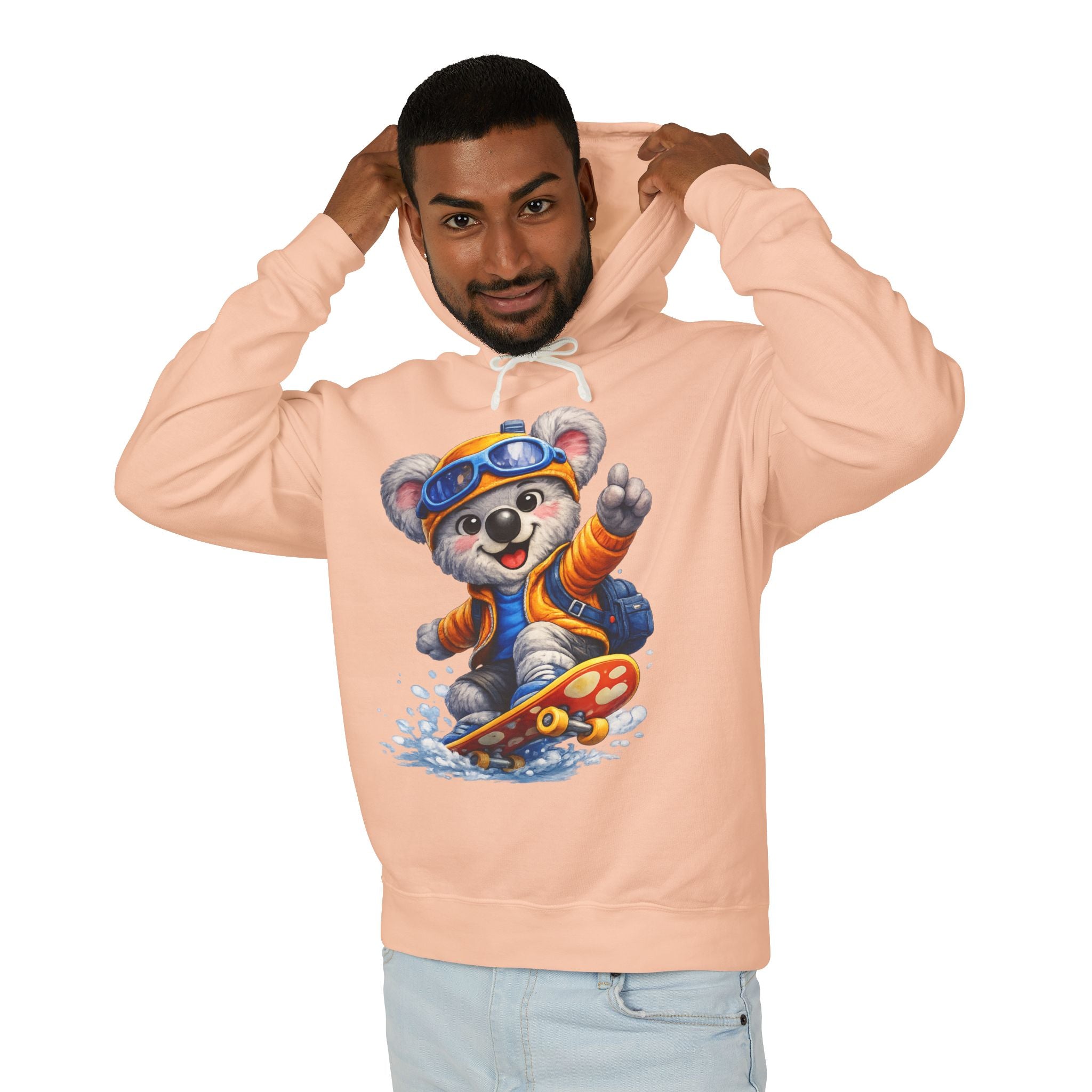 Cute Koala Skateboard Hoodie