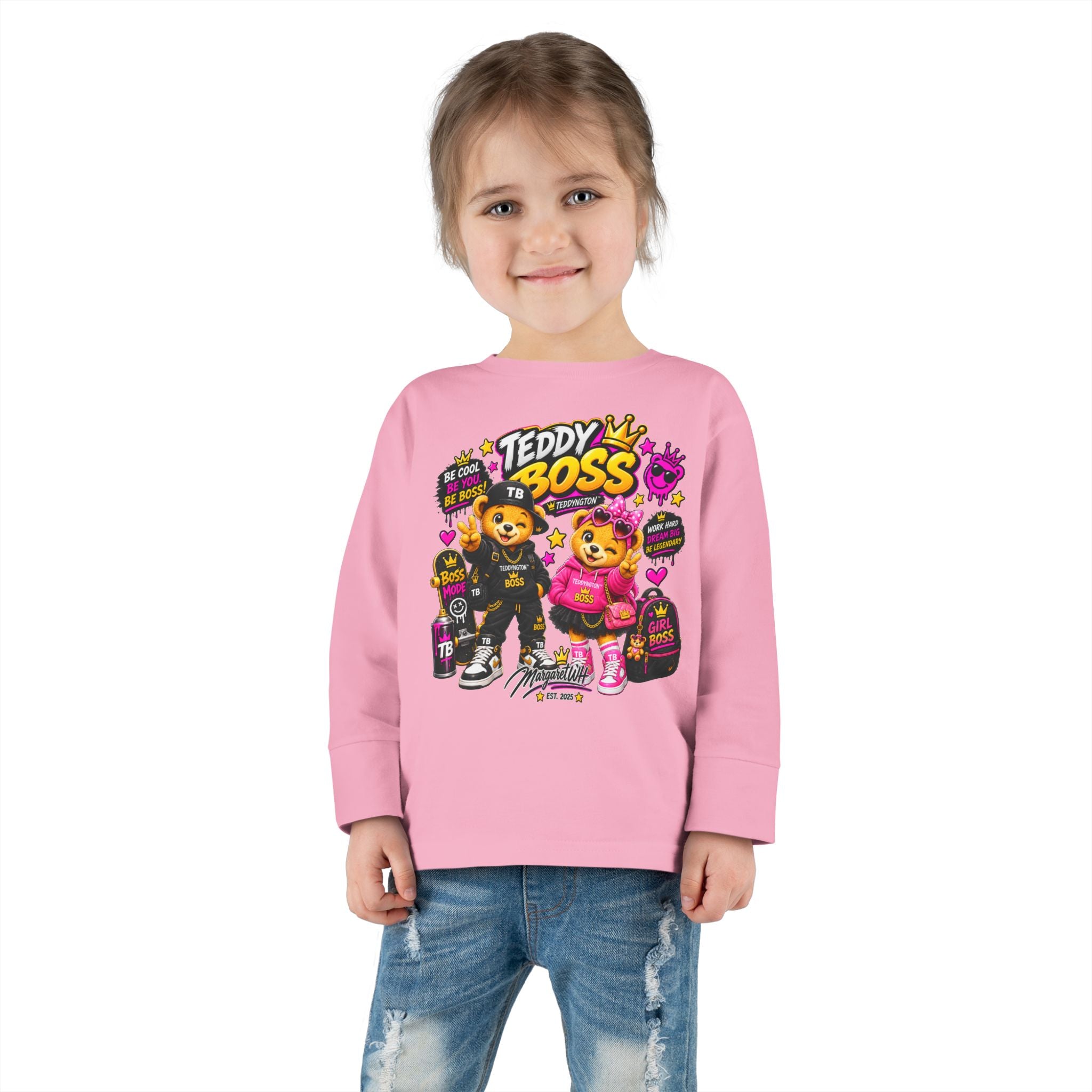 Teddy Boss Kids Long Sleeve Shirt