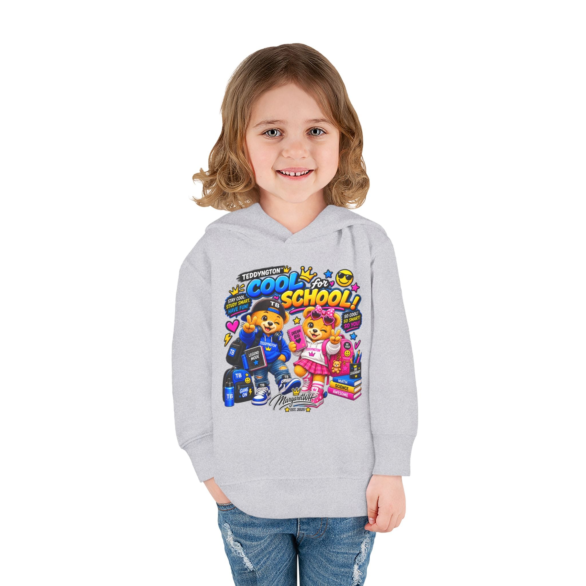 Teddyngton Cool for School Kids Hoodie