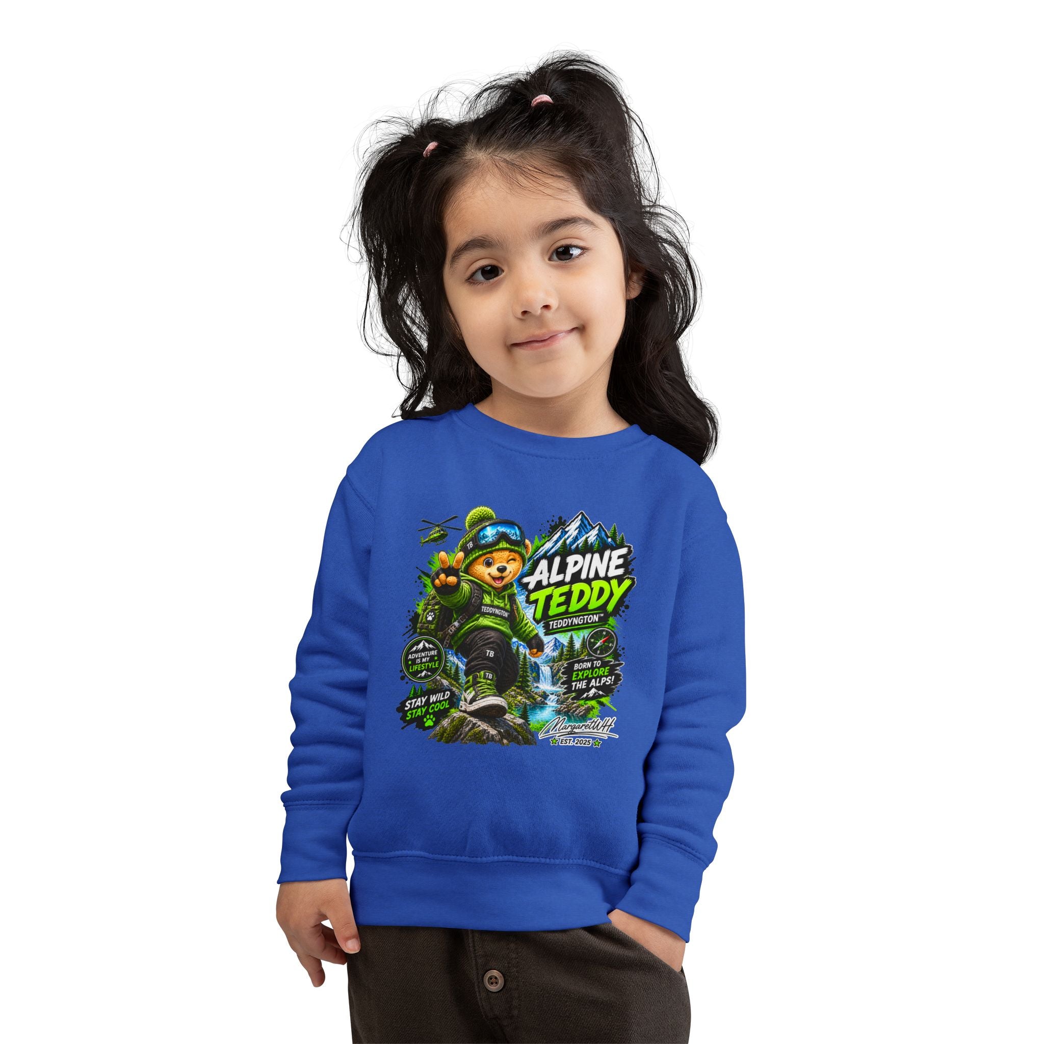 Alpine Teddy Toddler Sweatshirt