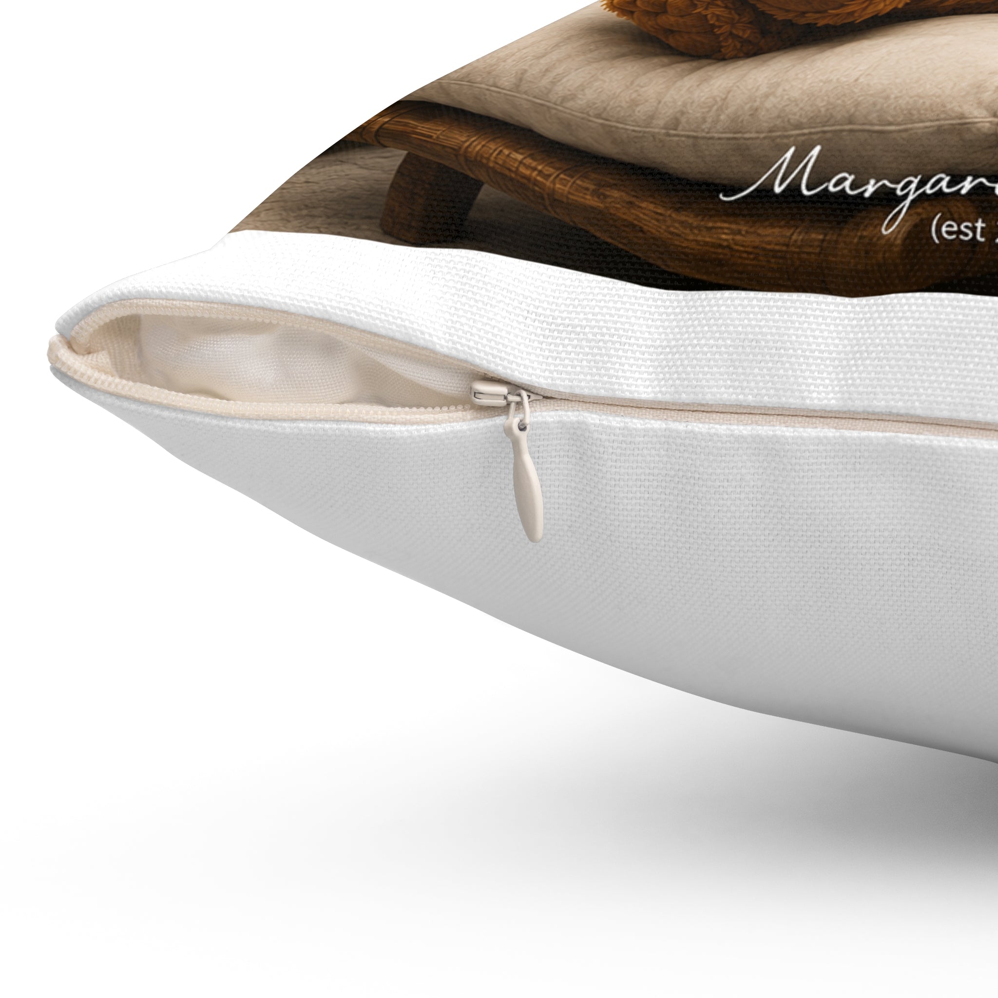 Teddyngton Wellness Club Throw Pillow
