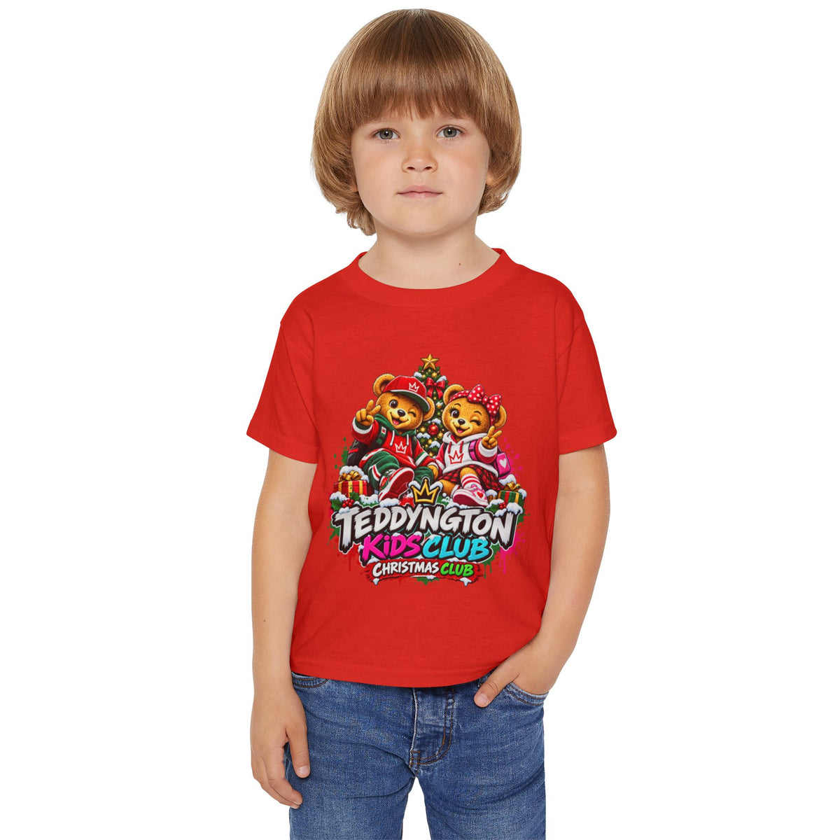 Teddyngton Kids Club Christmas T-Shirt