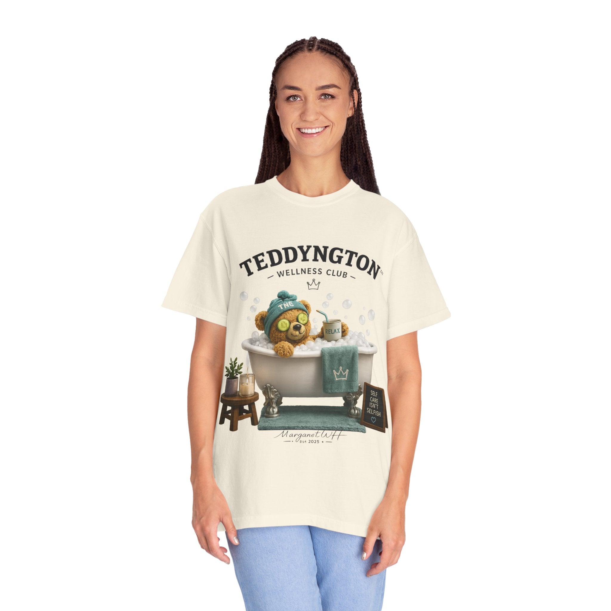 Teddyngton Wellness Club Self-Care T-Shirt