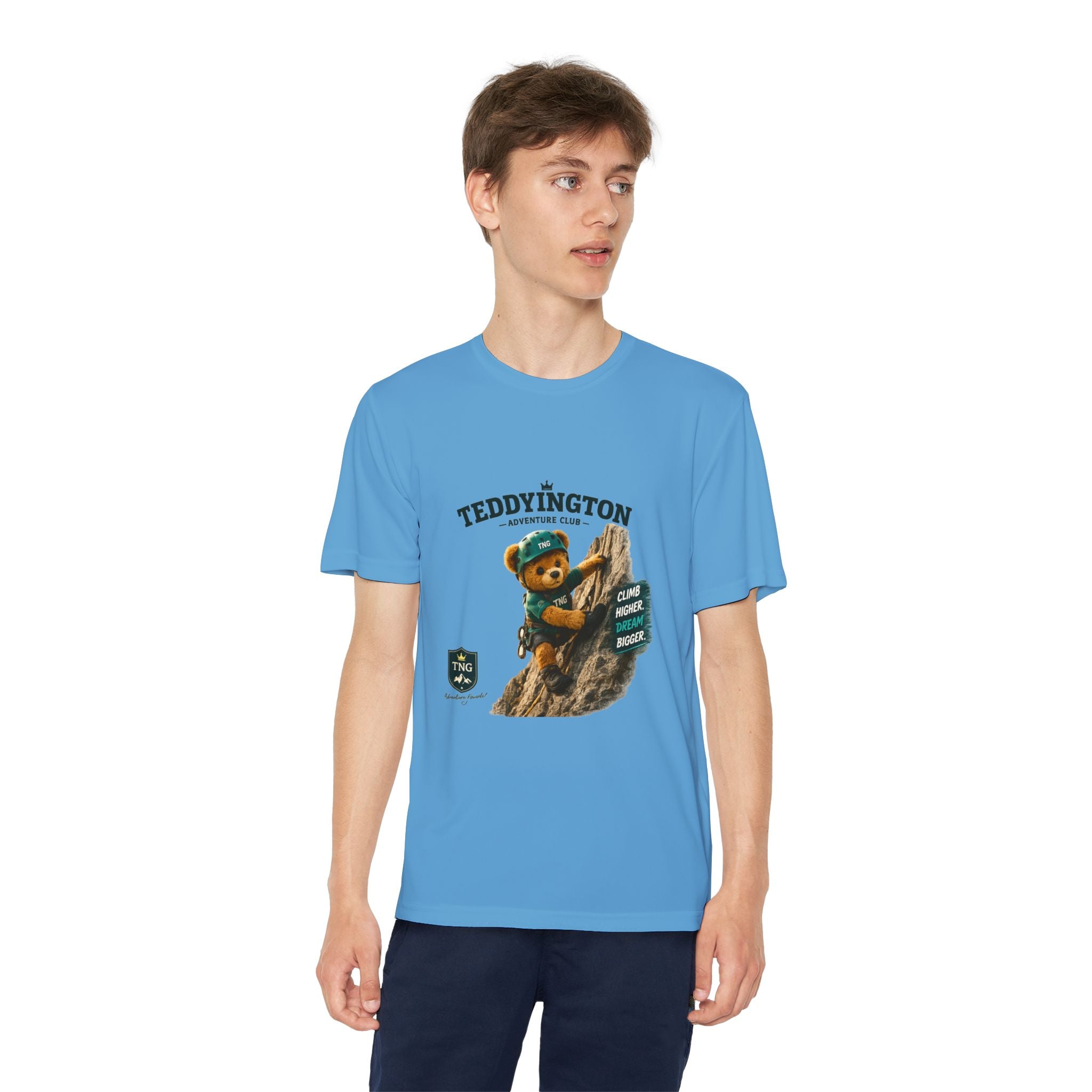 Teddy Bear Mountain Climbing T-Shirt